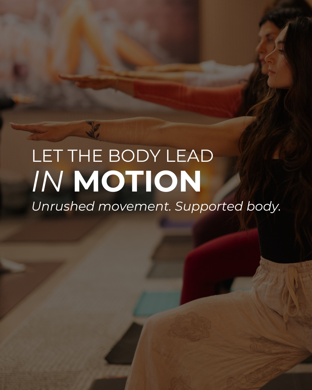 In Motion: Somatic Yoga (Mondays 10:00AM)
