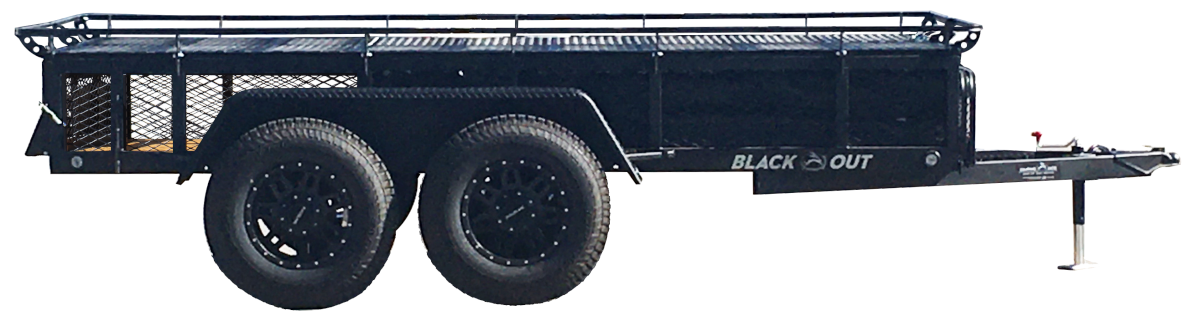 BLACKOUT MID 6x12 W/ 8'TENT