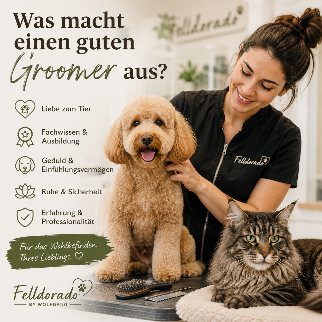 Was macht einen guten Groomer aus?