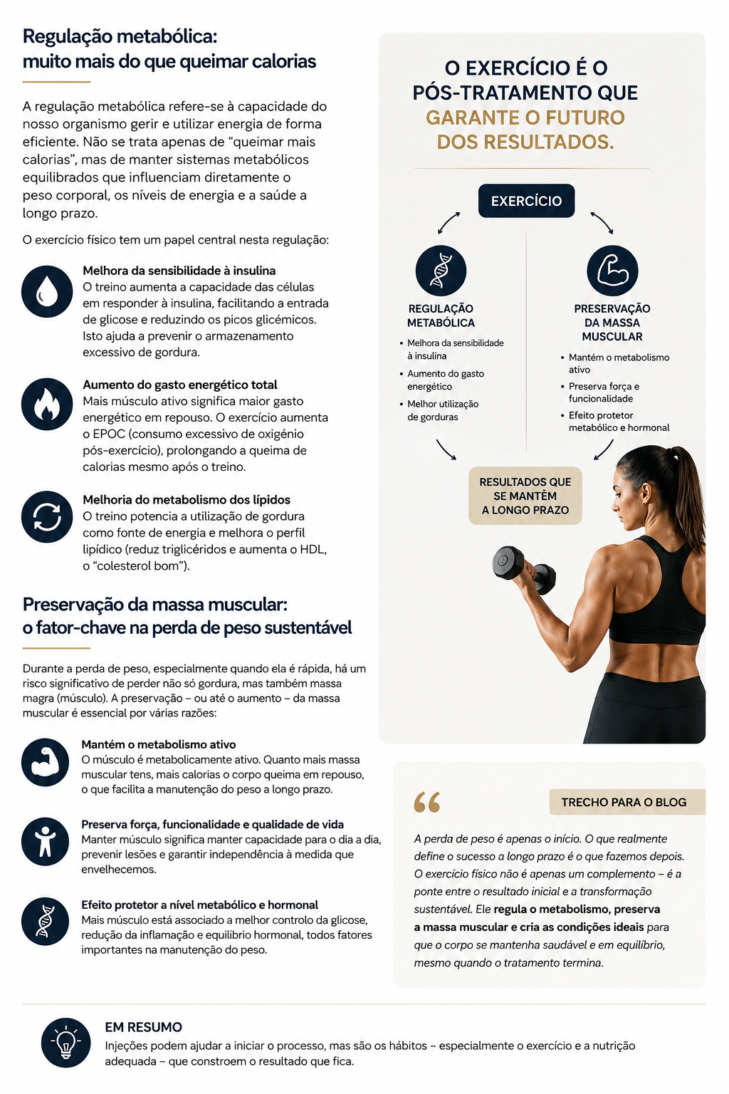 O que acontece depois das injeções para perda de peso: o papel dos hábitos e do exercício físico