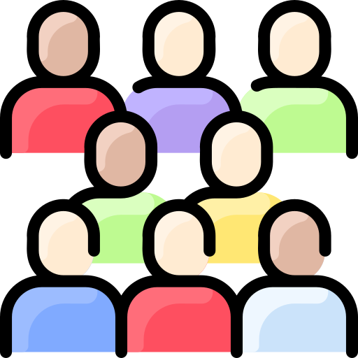 Illustration of a coordinated family care team, representing TwixTalk's premium tools for medication tracking and health insights.