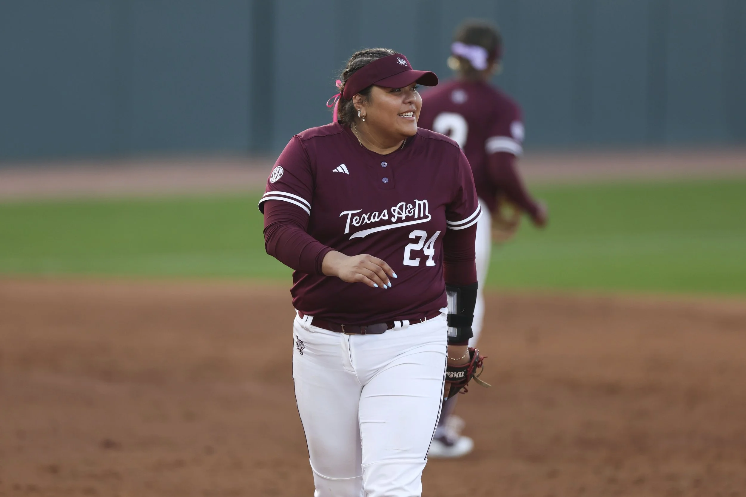 Mya Perez, smile, Aggies