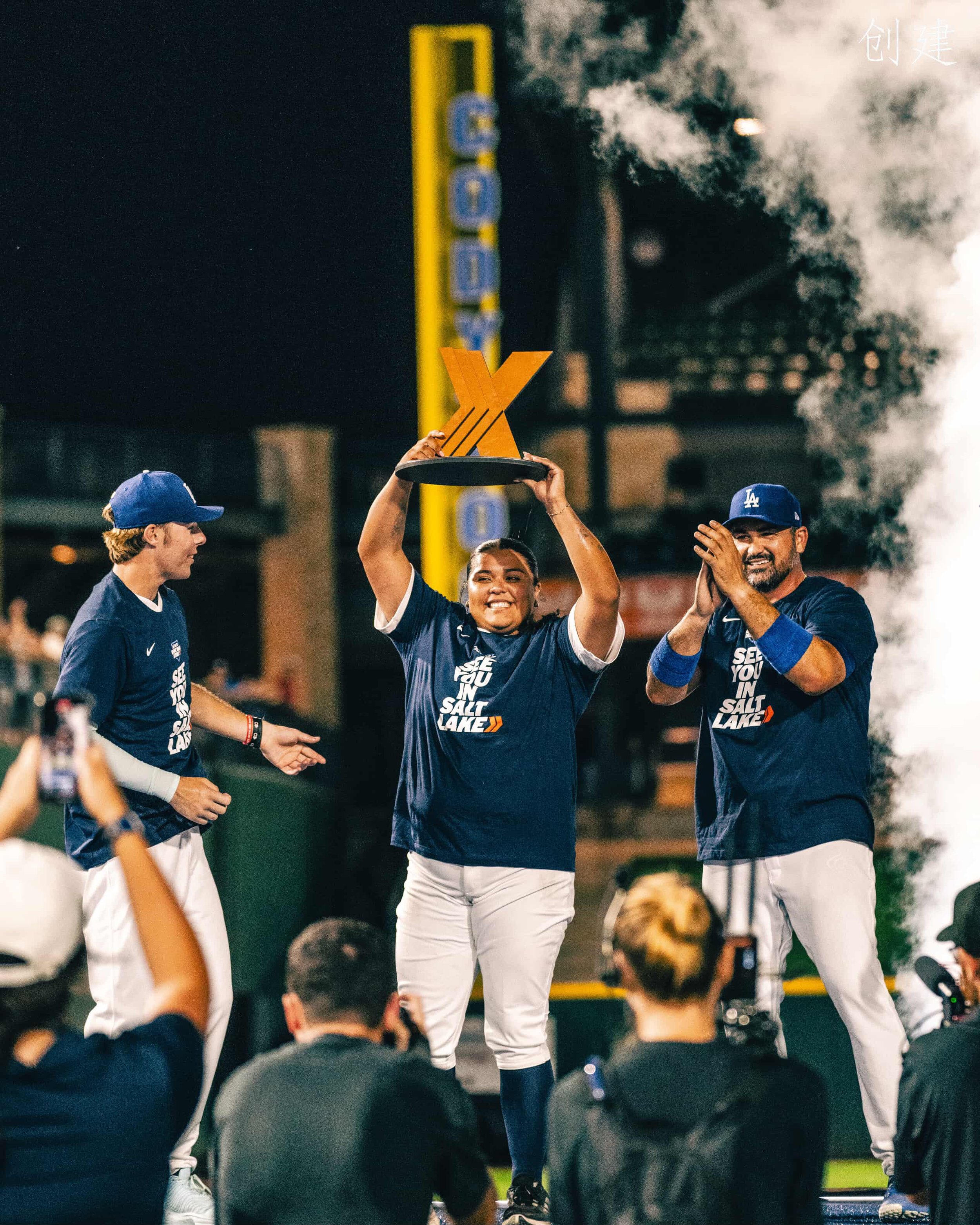 Mya Perez, Home Run Derby X, Dodgers, champion, Grady Emerson, Adrián González