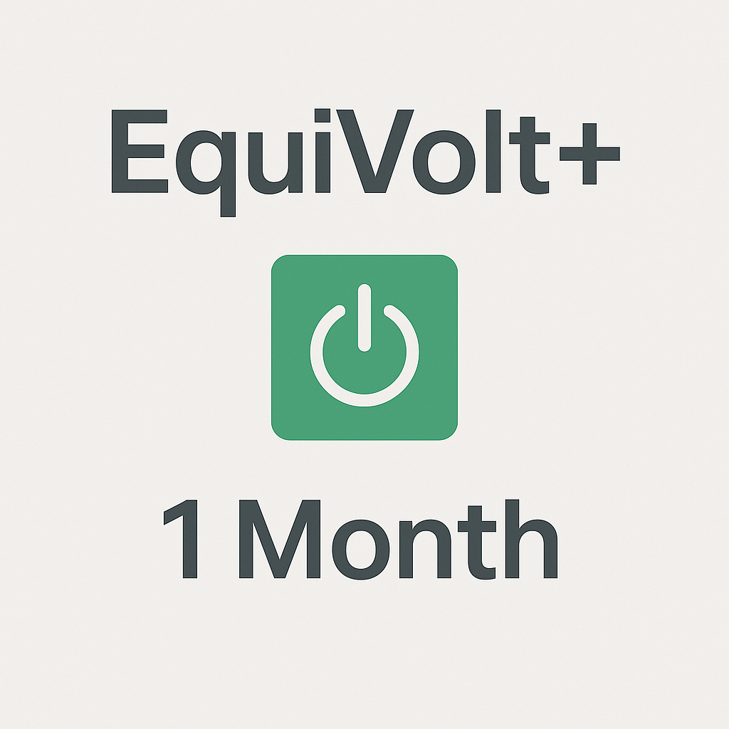 EquiVolt+ Monthly Subscription