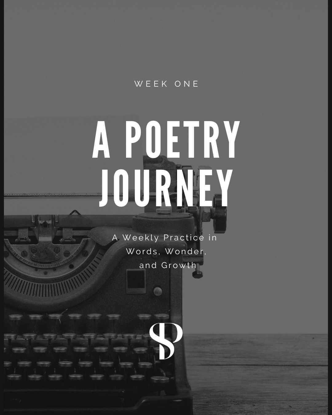 Poetry Journey #1