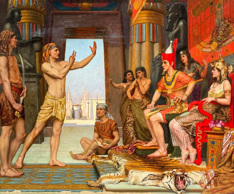 painting of joseph interpreting pharoah's dream