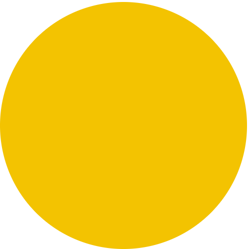 Large yellow circle on a black background.