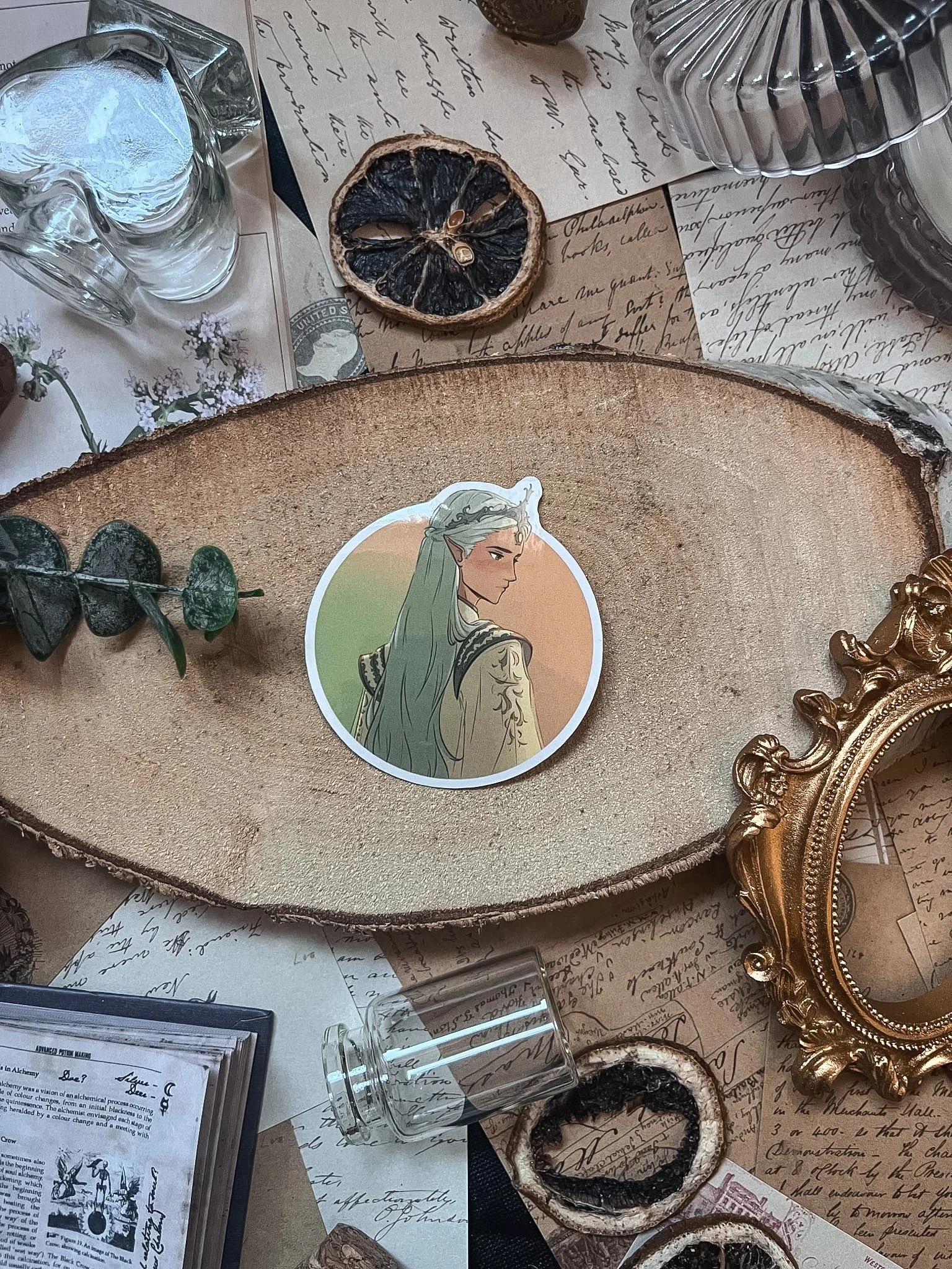 THE ELVEN KING FROM TKGT SERIES STICKER