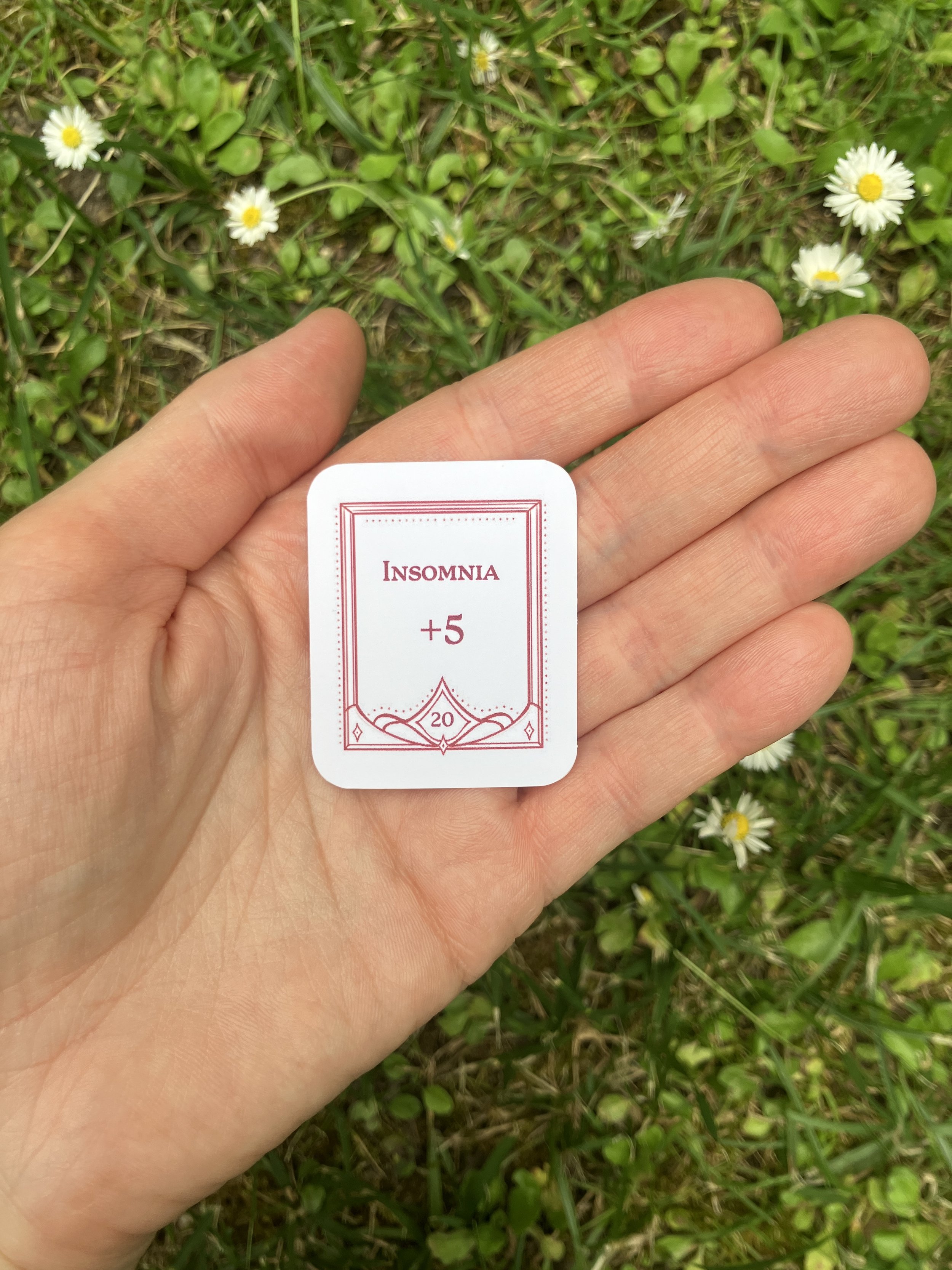 funny stat block, ability score ◆ sticker