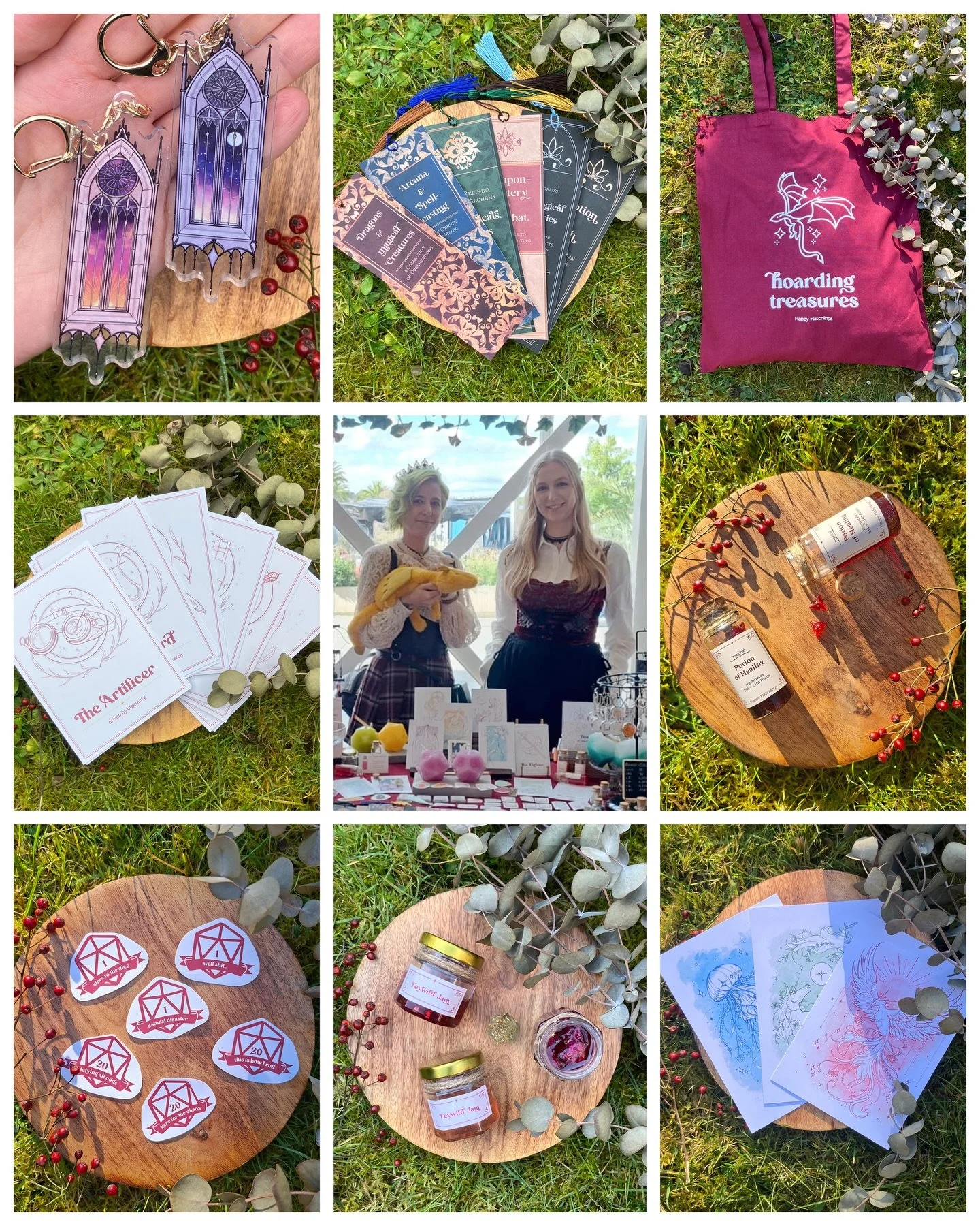 🔸 Ending 2025 with gratitude ✨

This has been an exciting year for us! 

Our achievements:
◆ founded our small business for fantasy lovers, TTRPG players &amp; game masters
◆ created so many magical loot with lots of love 
◆ visited conventions &amp