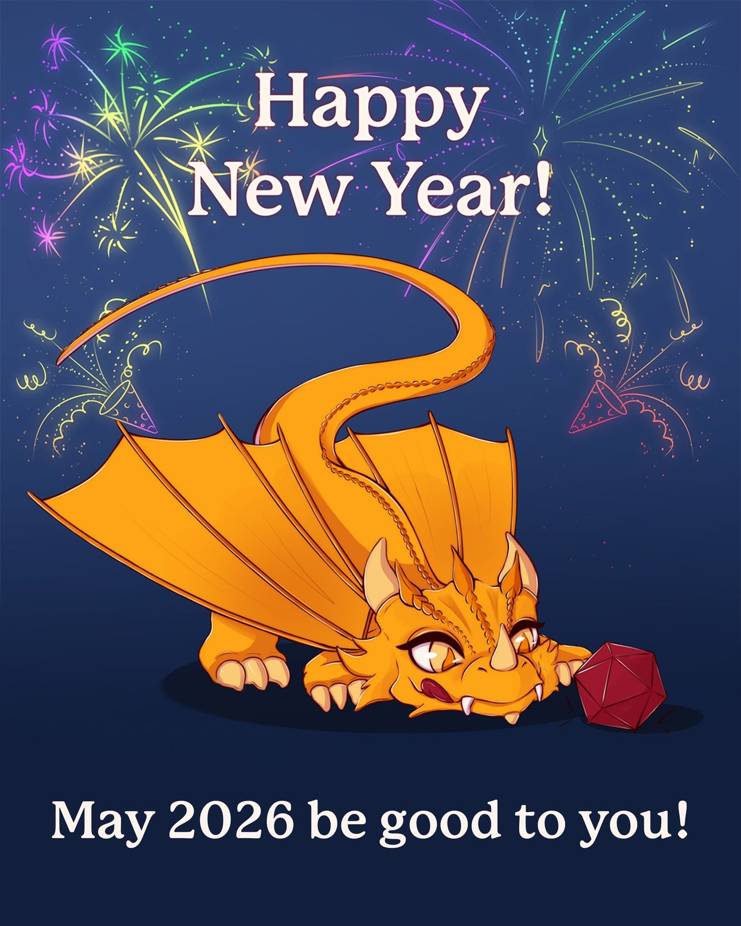 🔸 A new year has hatched! 🎉 

We hope 2026 brings you joy, success, wellbeing, and self-fulfillment ✨

Thank you so much for your support last year, we are beyond grateful for every single one of you 🧡
We have so much planned for you, let&rsquo;s 