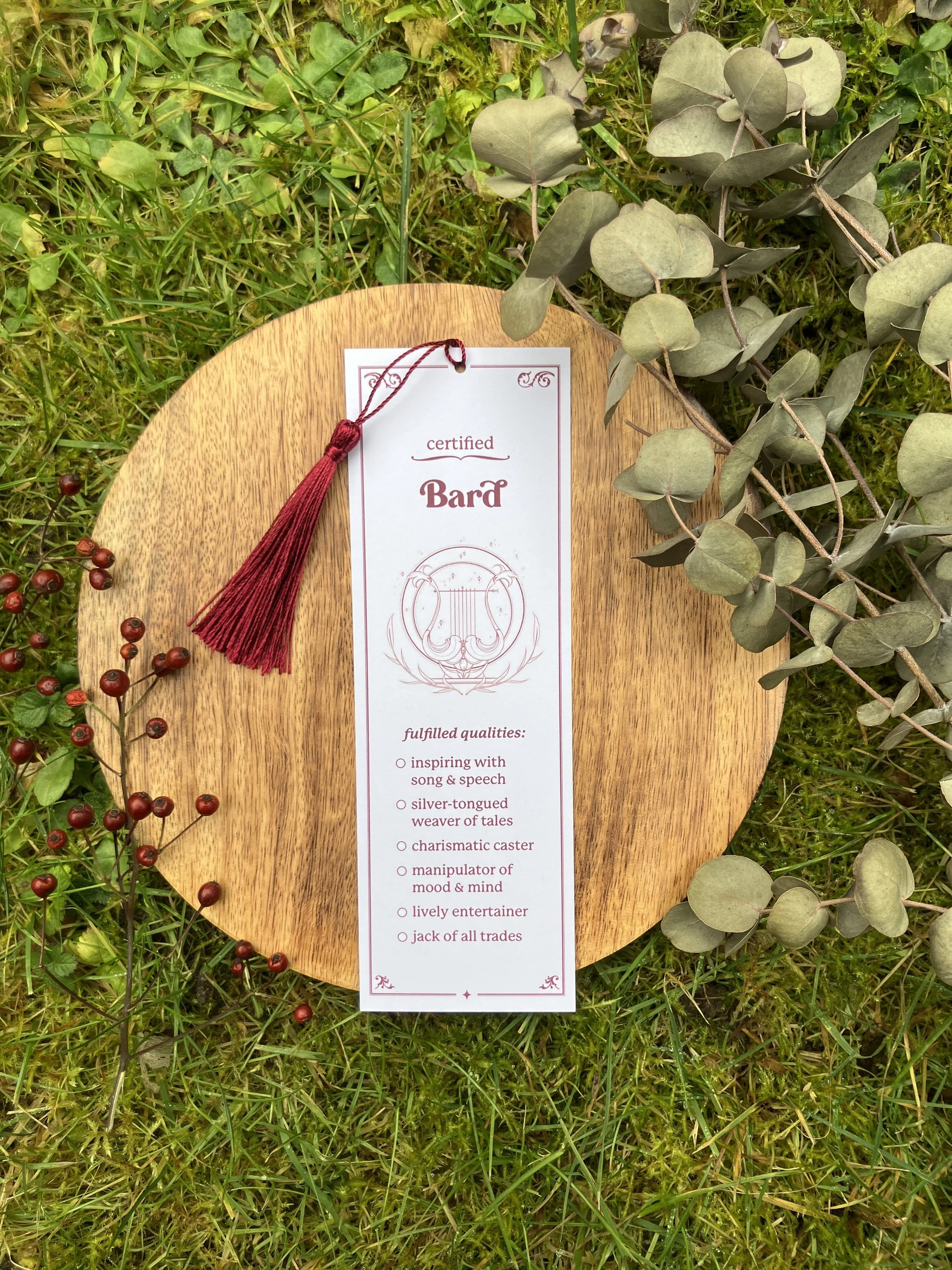 certified D&D class checklist ◆ bookmark