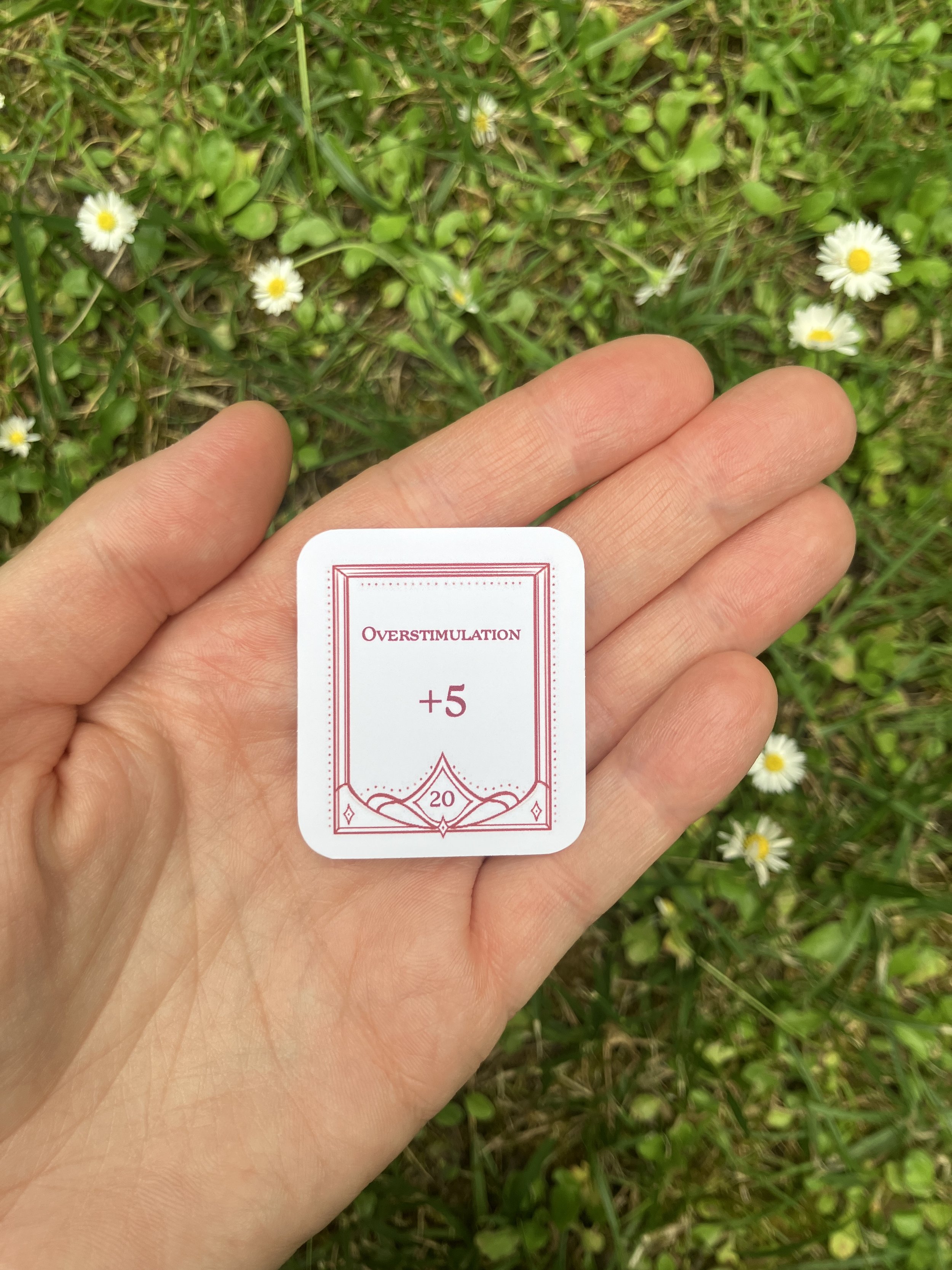 funny stat block, ability score ◆ sticker