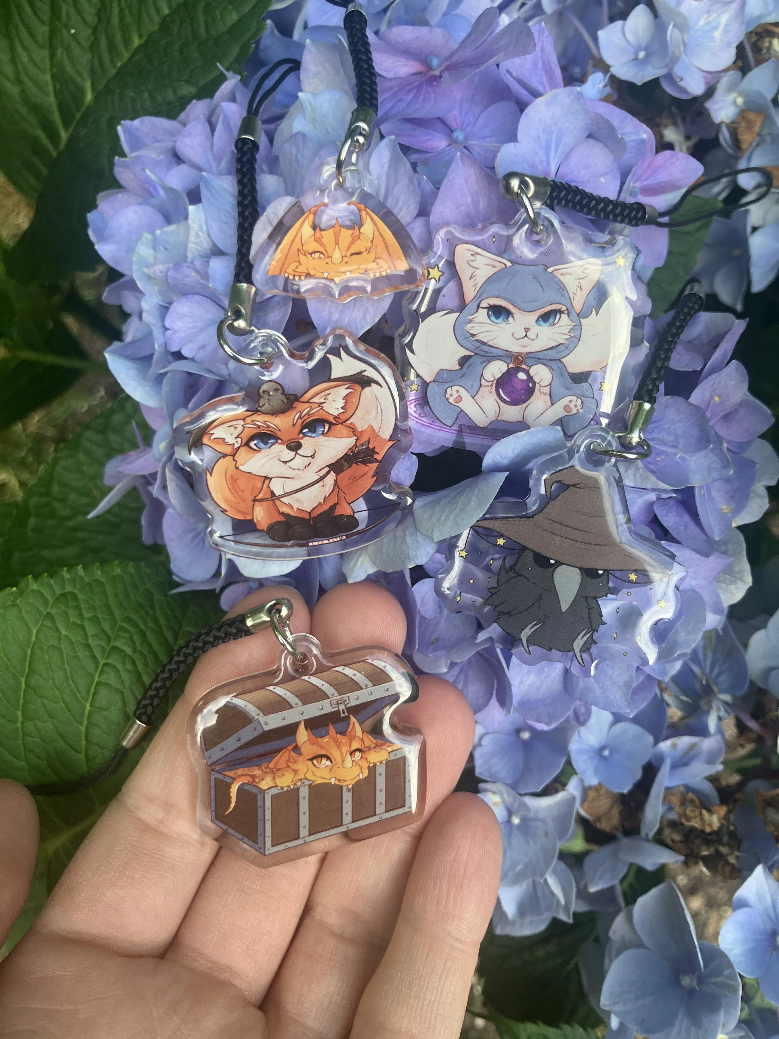 cute animal companion / familiar ◆ phone charm