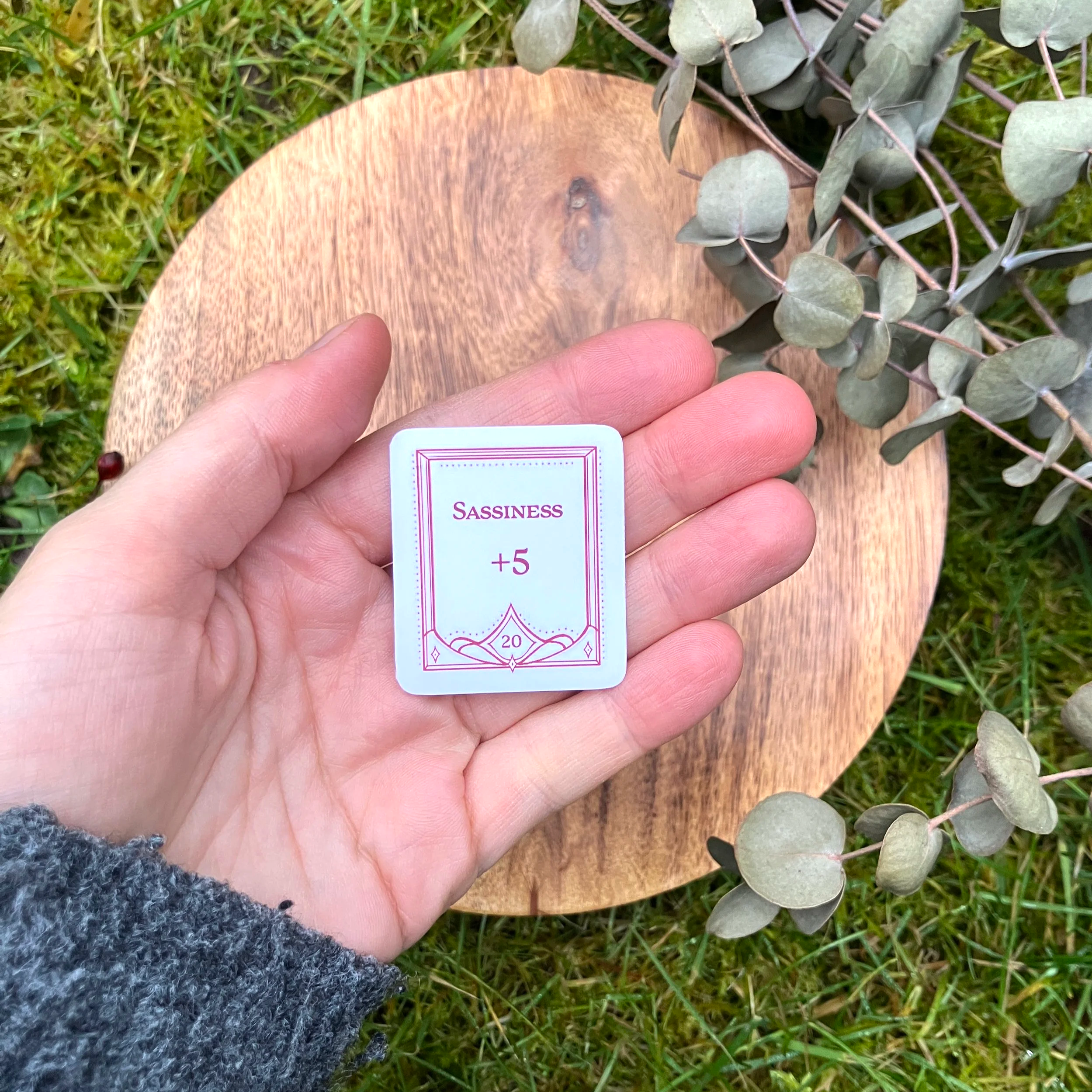 funny stat block, ability score ◆ sticker