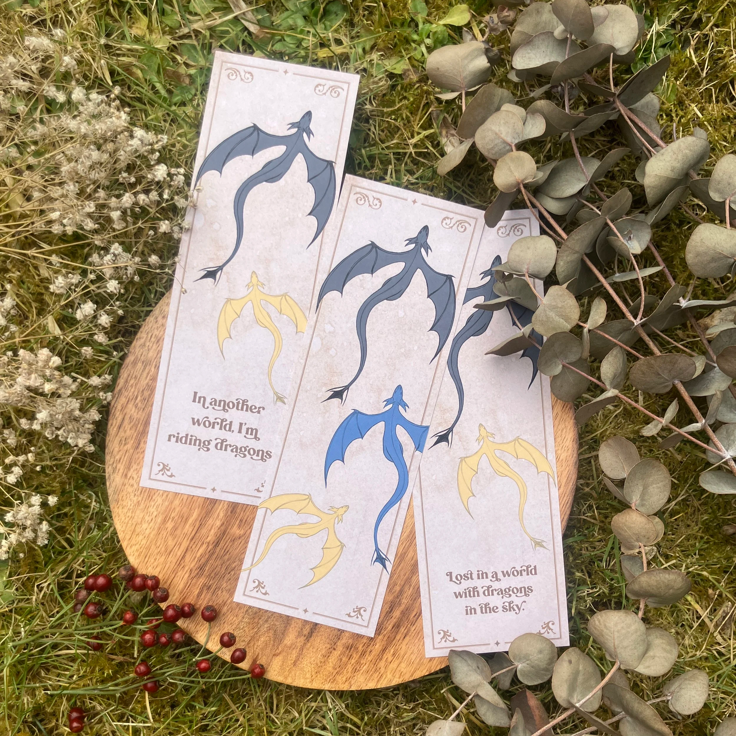 flying fantasy dragons ◆ bookmark