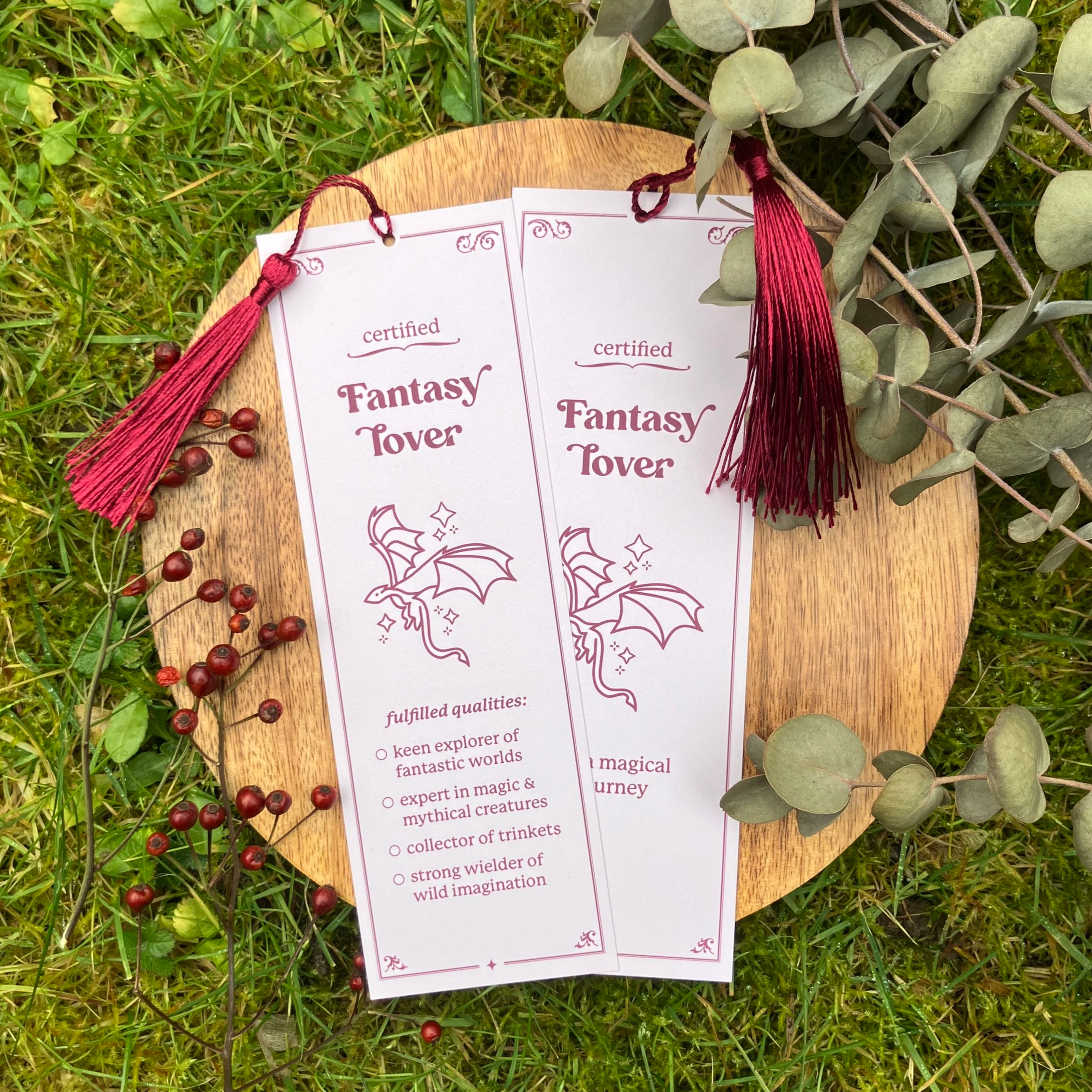 certified fantasy lover & dragon ◆ bookmark