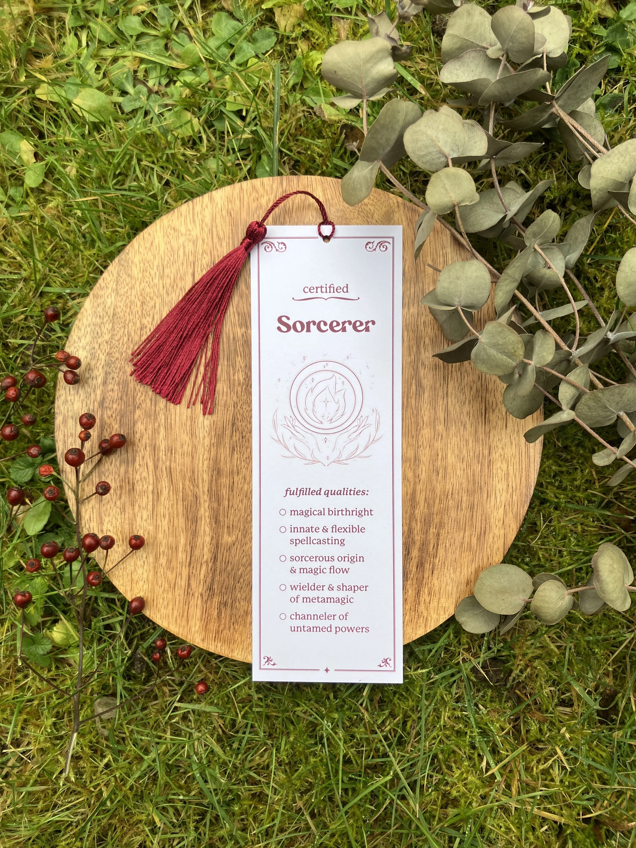 certified D&D class checklist ◆ bookmark