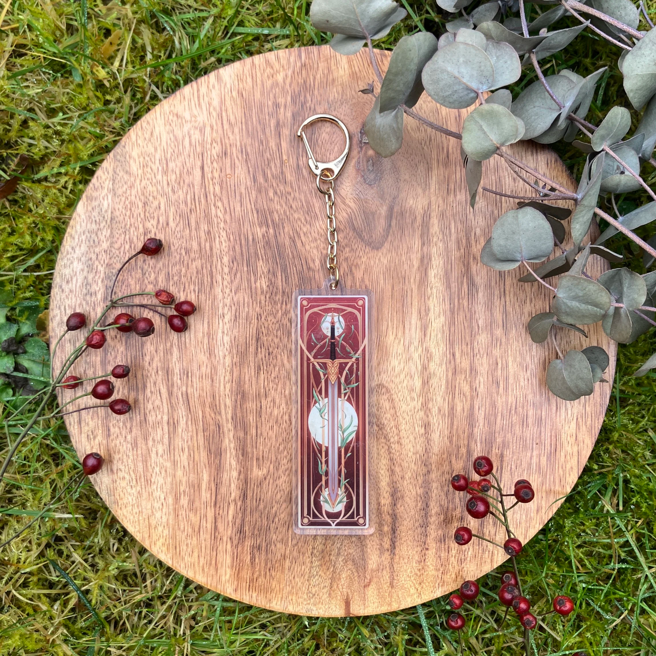 fantasy sword ◆ acrylic keychain
