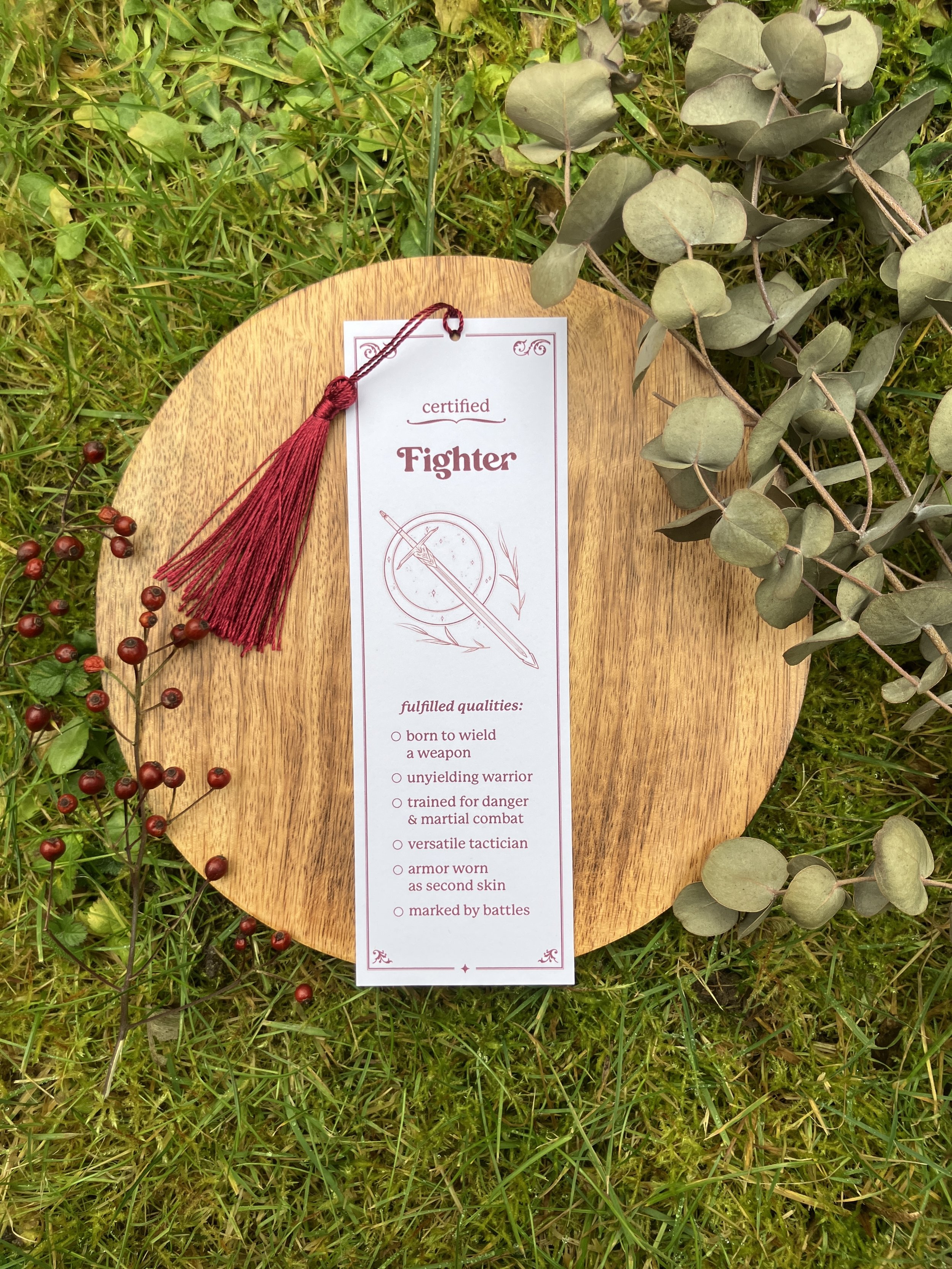 certified D&D class checklist ◆ bookmark