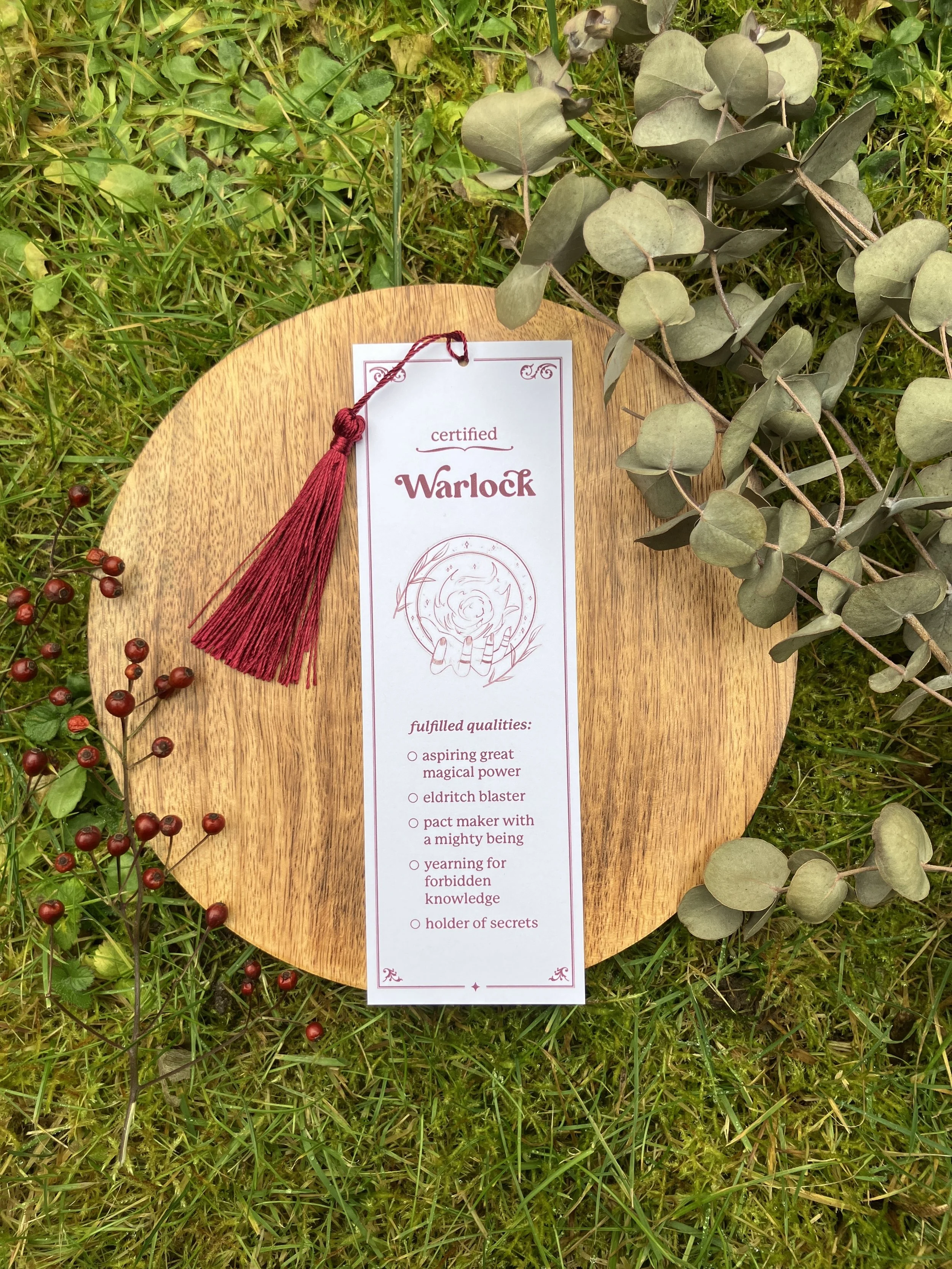 certified D&D class checklist ◆ bookmark