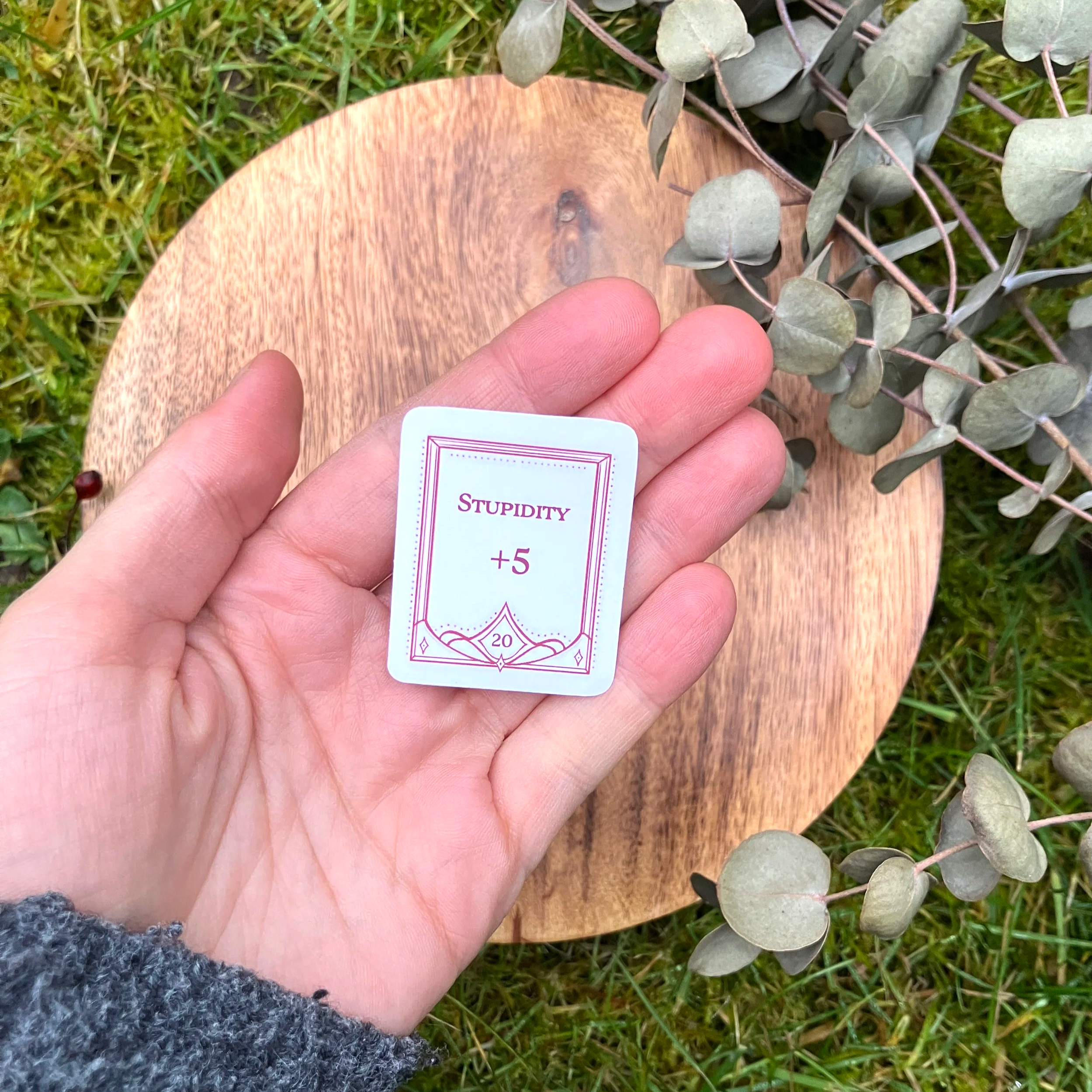 funny stat block, ability score ◆ sticker