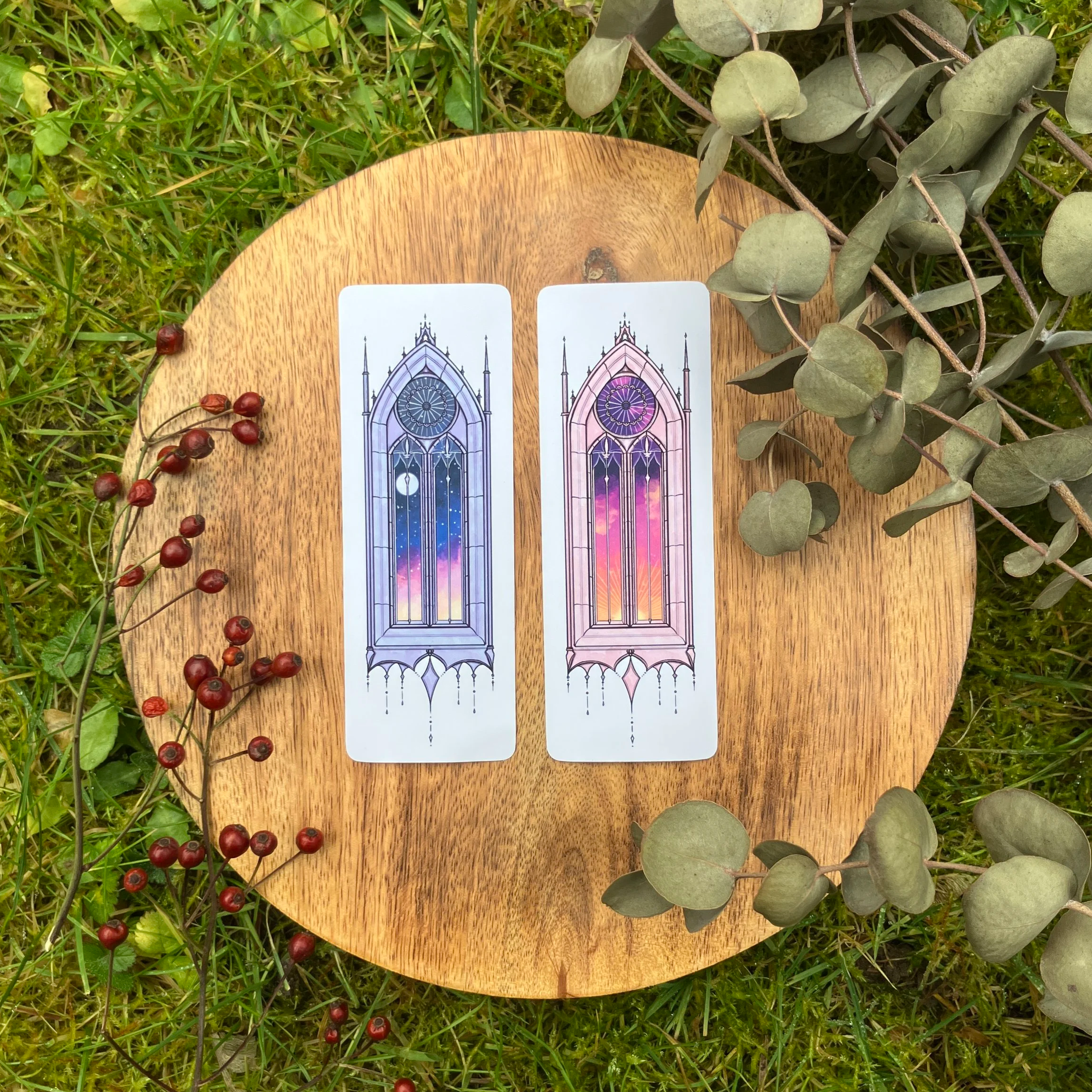 fantasy dusk/dawn window ◆ sticker