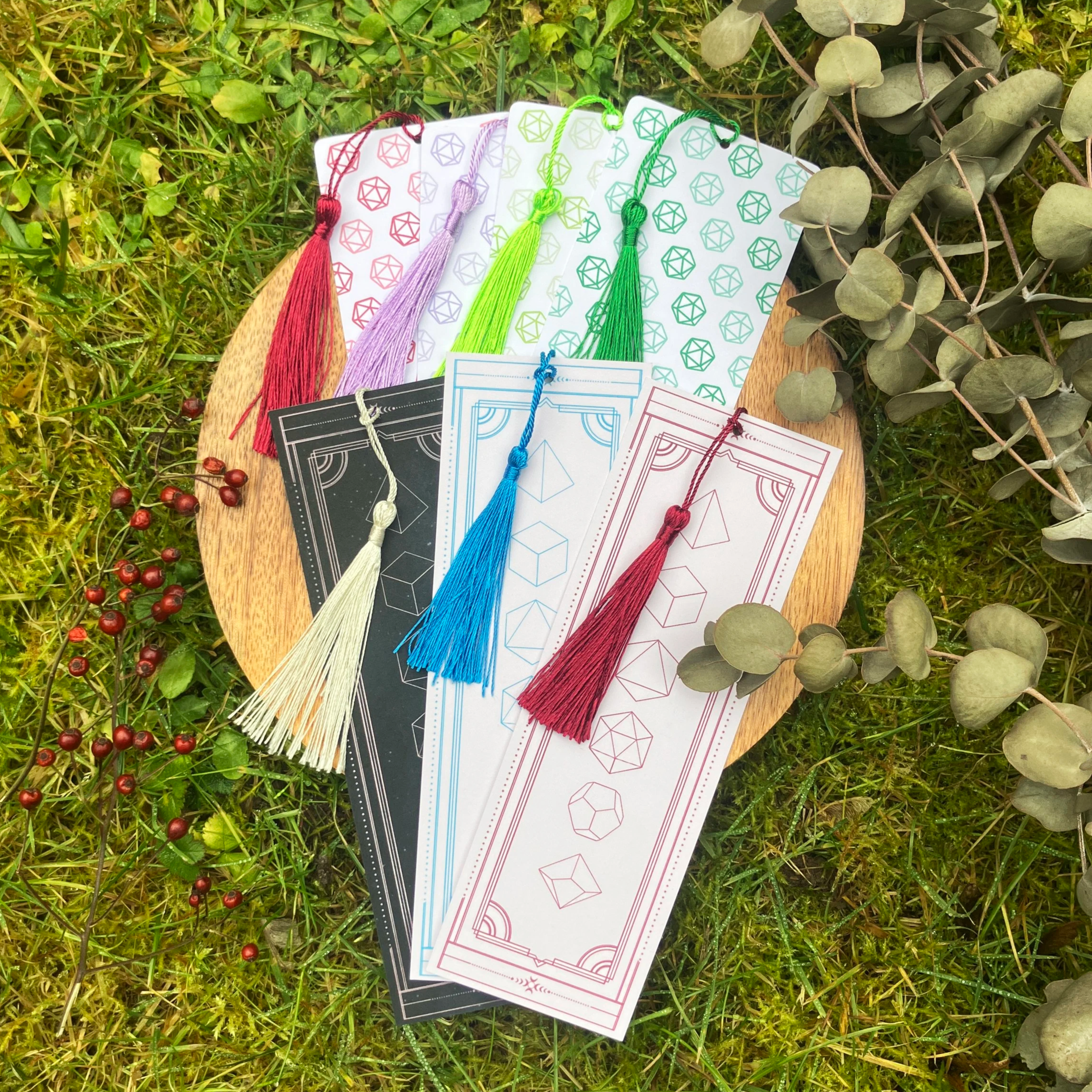 colourful dice ◆ bookmark