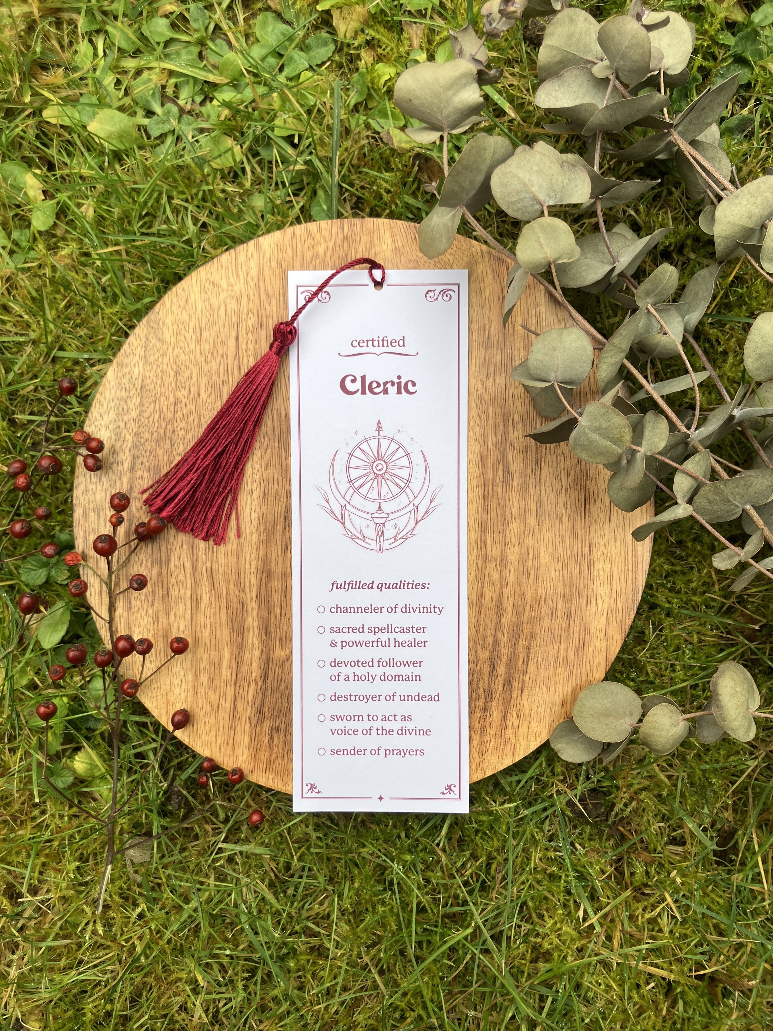 certified D&D class checklist ◆ bookmark