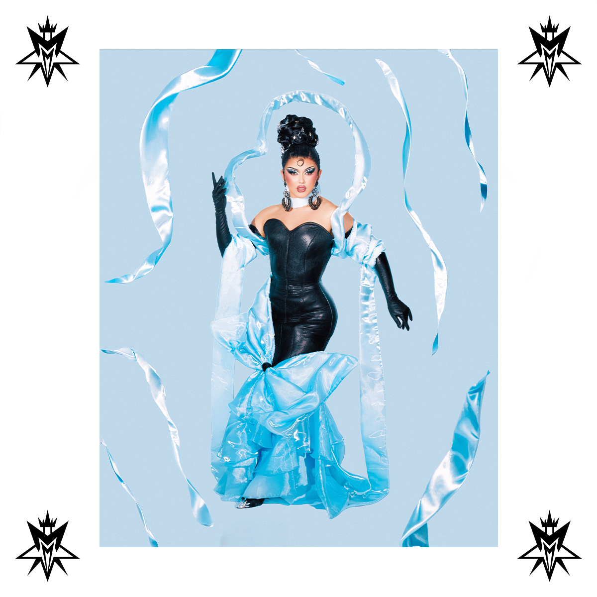 "The Lady Wore Satin" Signed Print