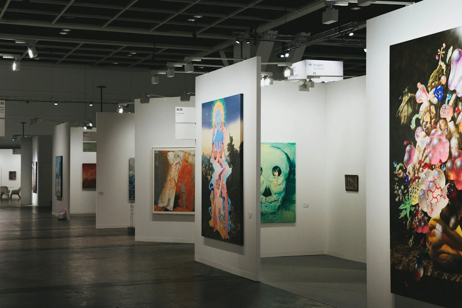 Contemporary art gallery. Representative imagery from the existing Hi Hat event page.