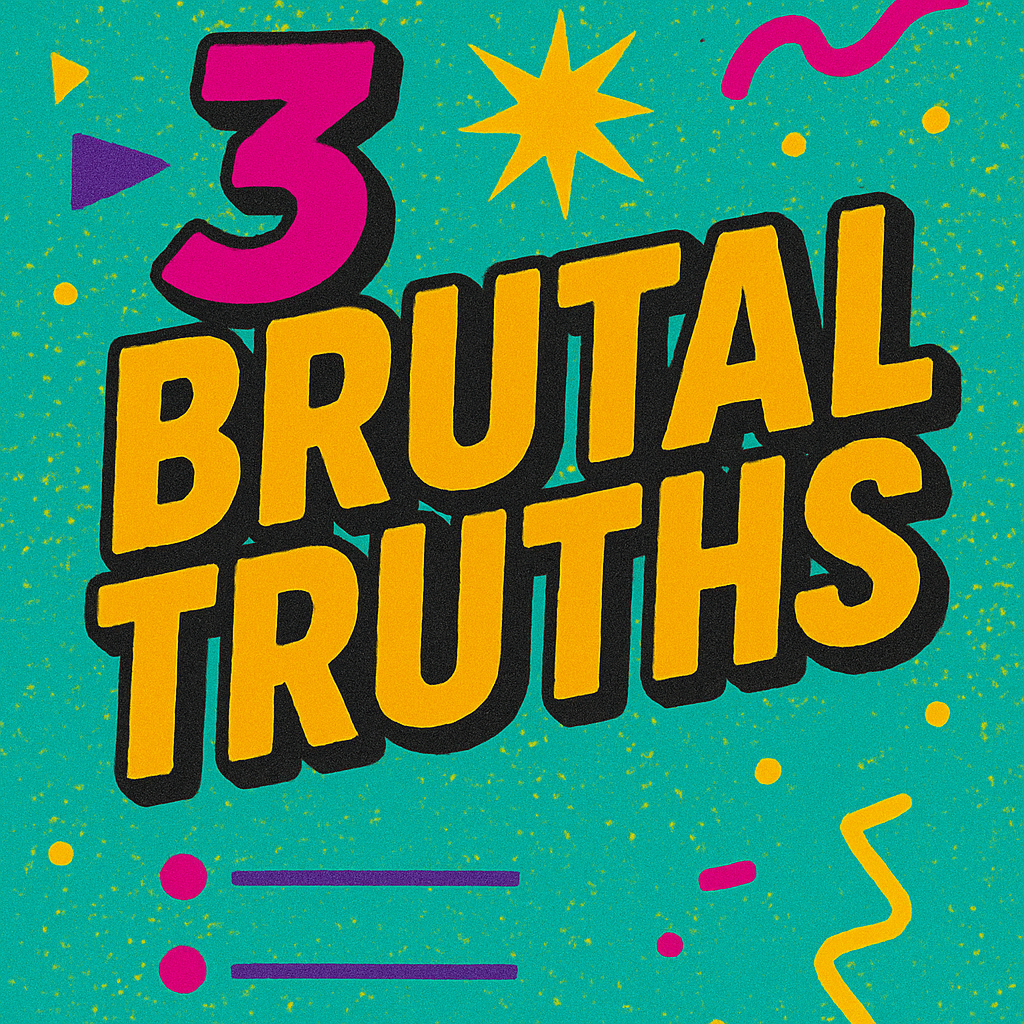 Creative Agency: 3 Brutal Truths Your Brand Can't Ignore.