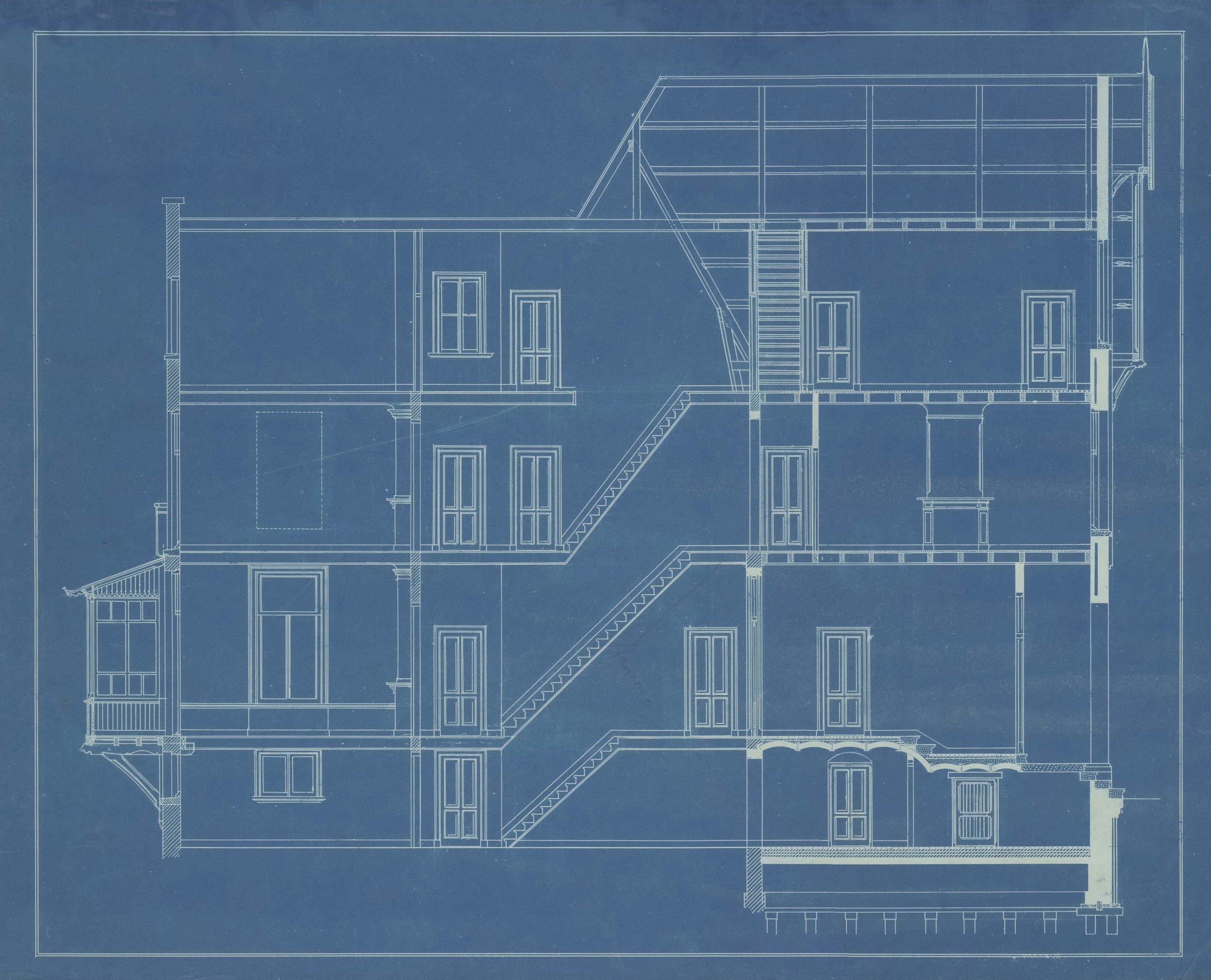 blue print of a large building to symbolize the blueprint for seo dominance - Healthcare video marketing