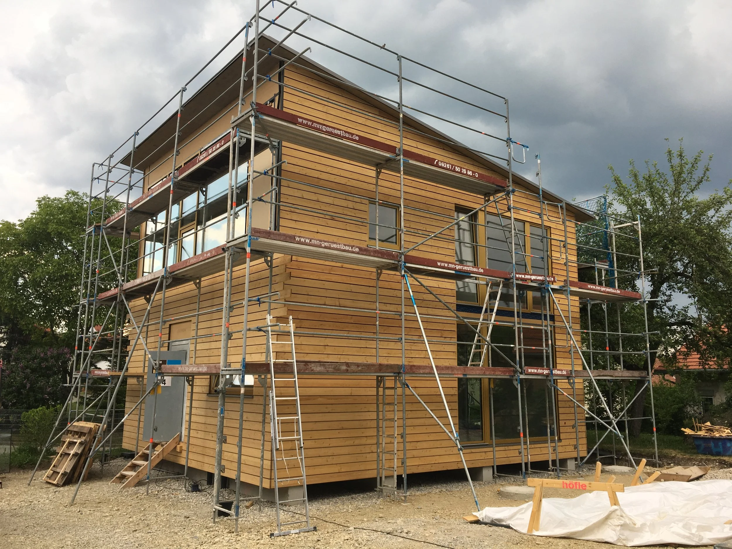 Neubau Streifenfundamente