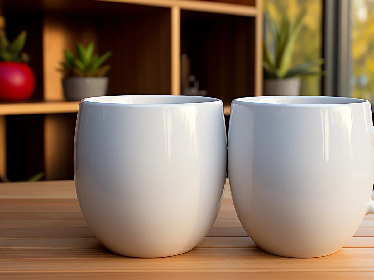 Two coffee mugs side by side symbolizing regular relationship check-ins and connection