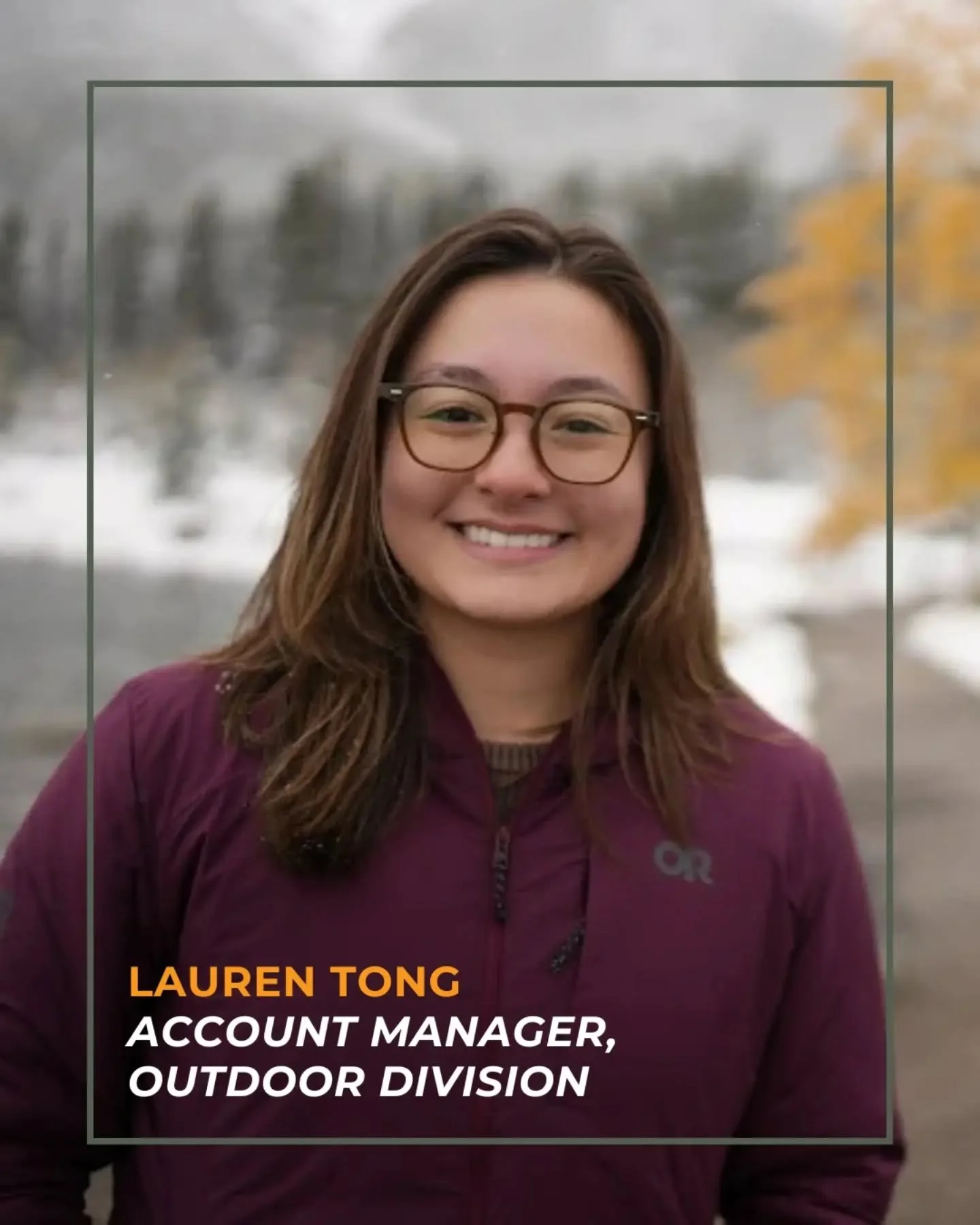 While many of you have already connected with Lauren over the past few weeks, we want to take a moment to formally welcome her to the team.

Originally from Ottawa, Lauren now calls Calgary home, where she makes the most of having the Rockies in her 