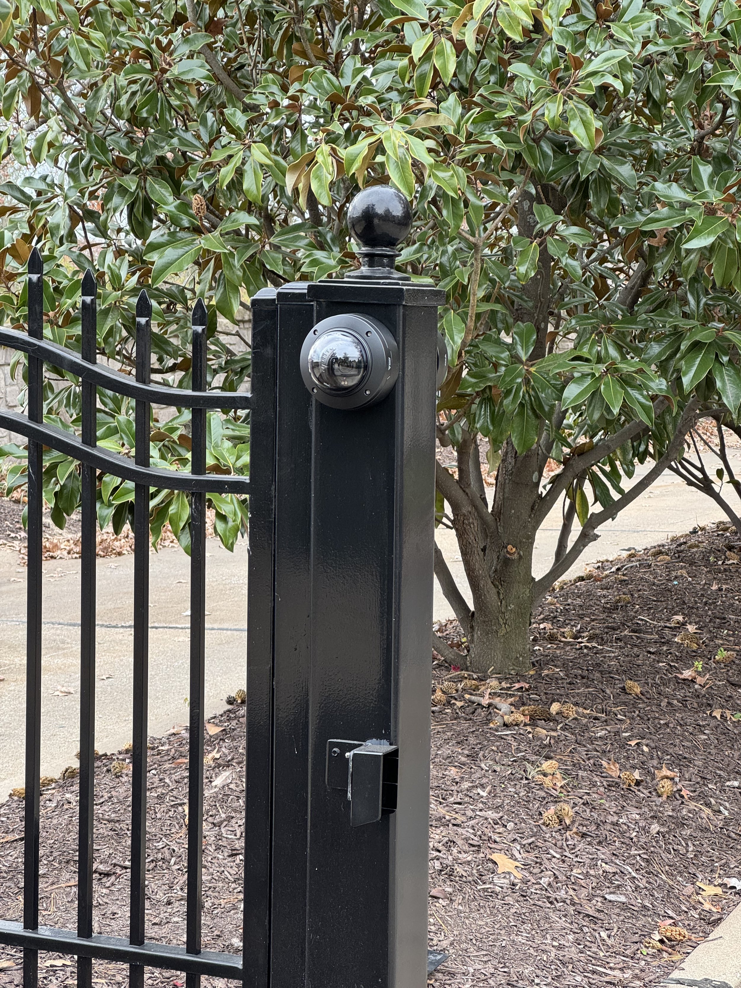 Black Security Camera