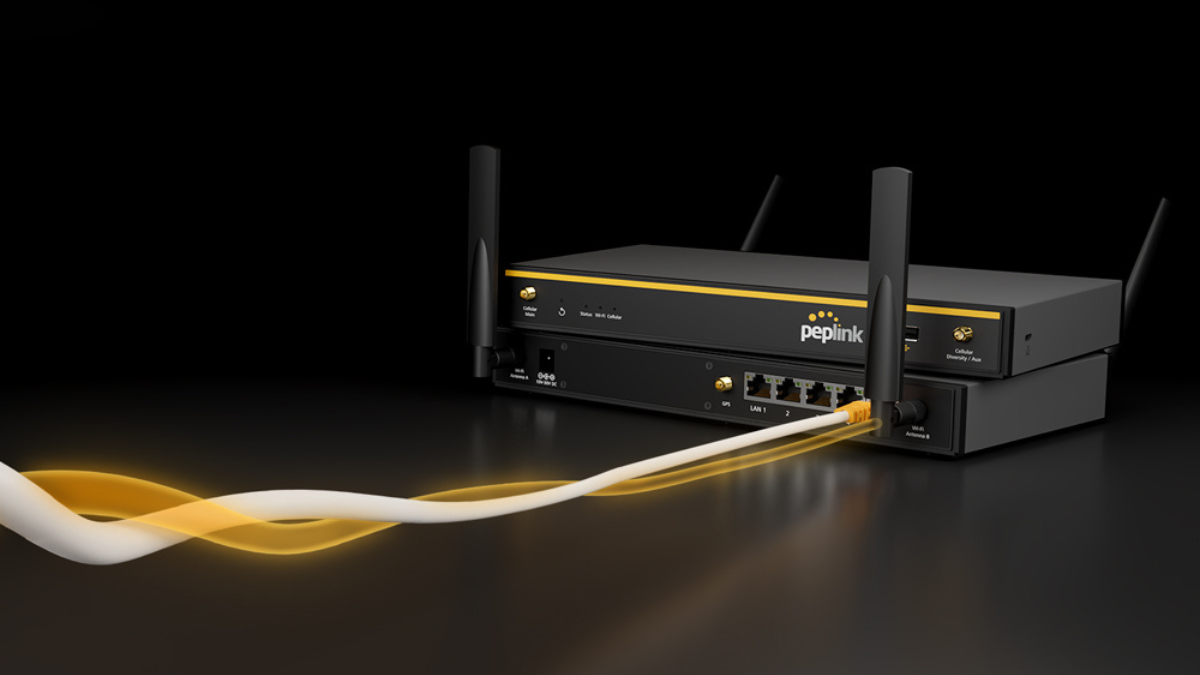 Peplink SD-WAN device used to upgrade business network infrastructure for faster, more reliable, and secure connectivity