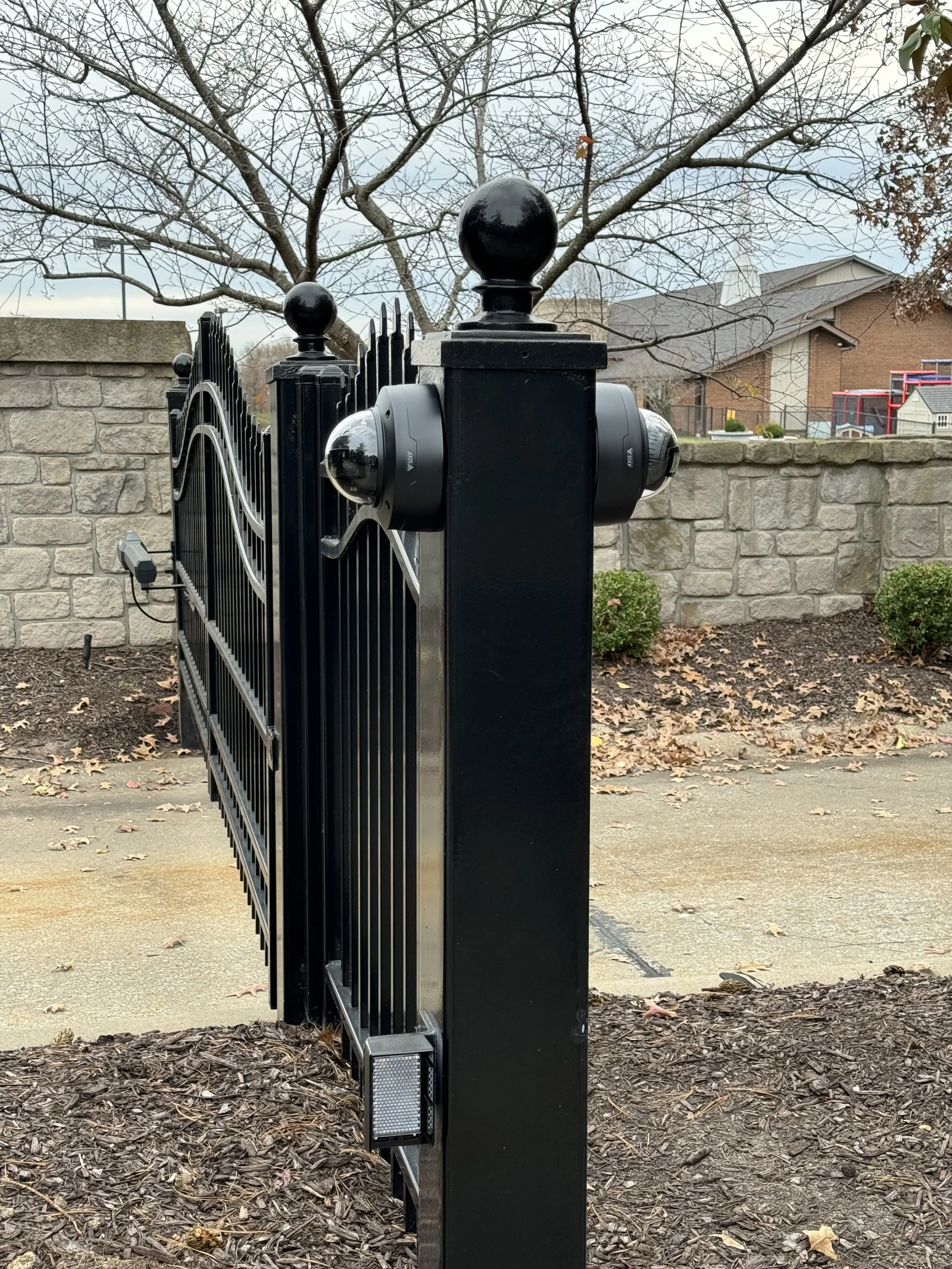 Black Security Cameras