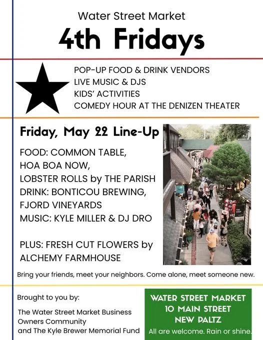 Water St Fourth Friday