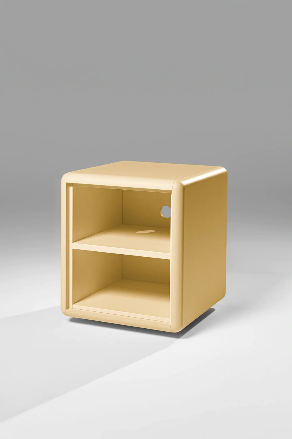 Split module in Yellow, 3/4 view, empty — Groovaly
