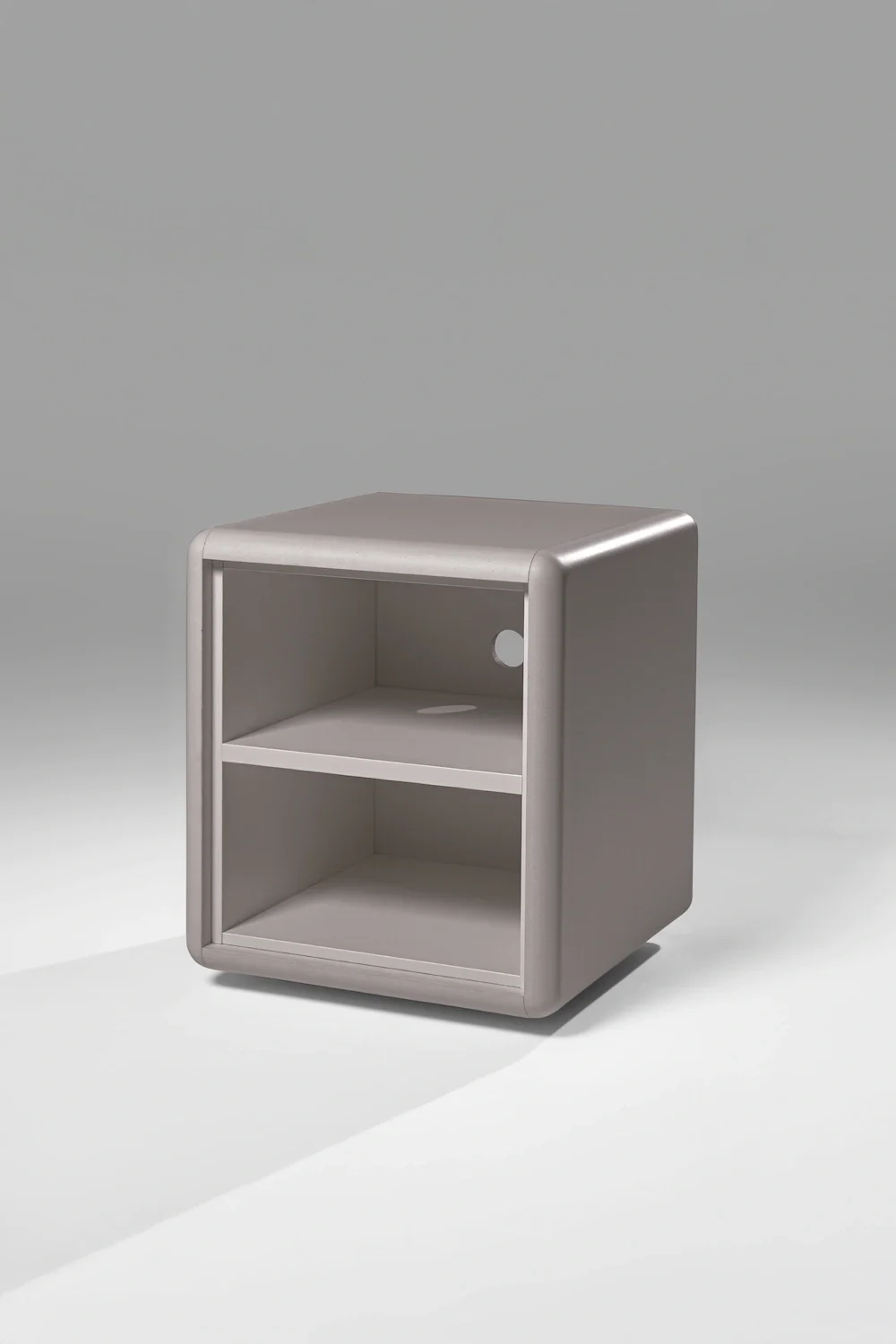 Split module in Grey, 3/4 view, empty — Groovaly