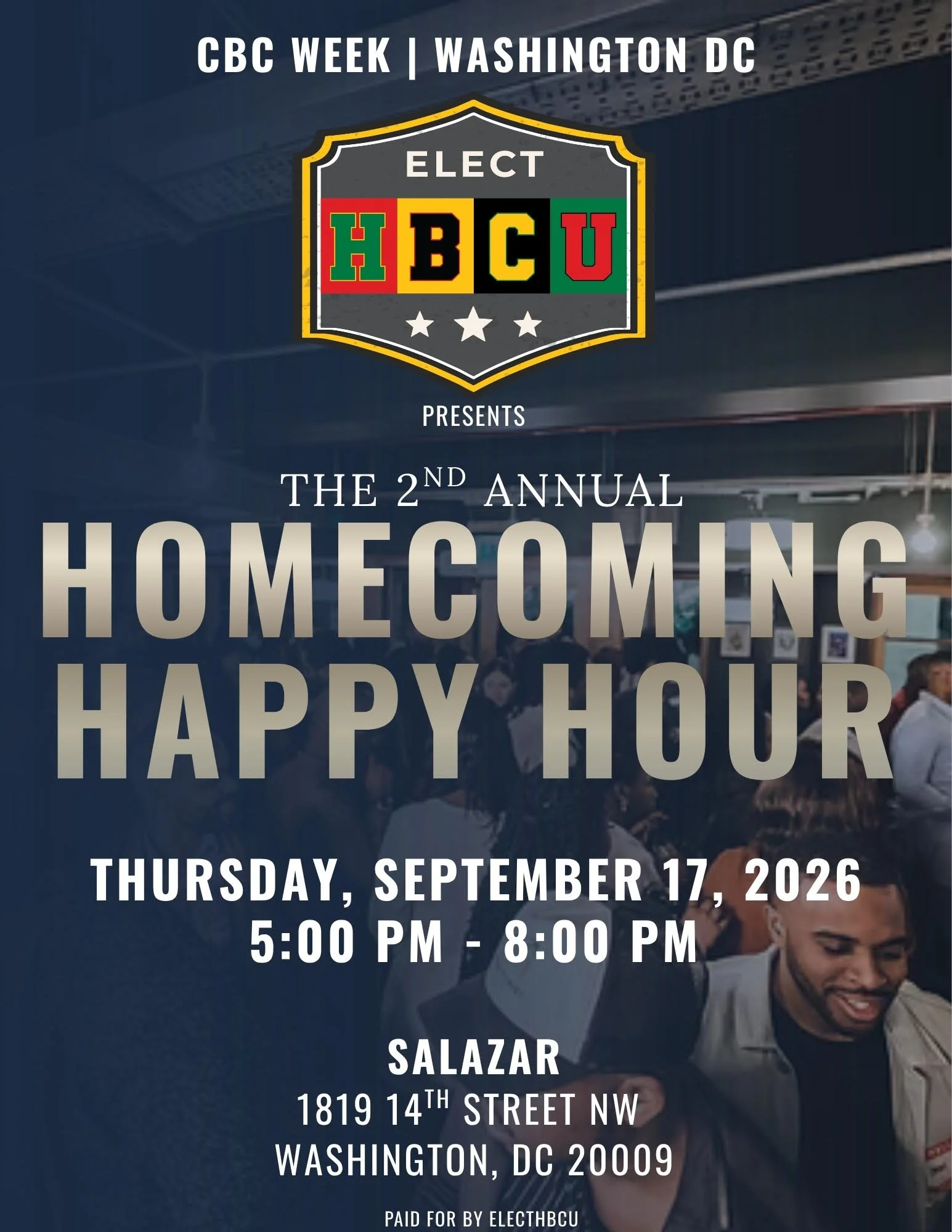 2nd Annual Homecoming Happy Hour