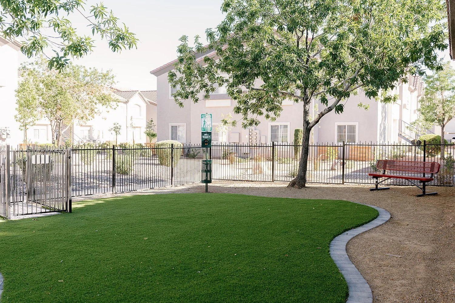 apartments with a dog park