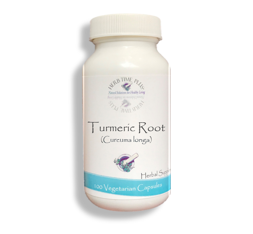Turmeric Root Capsules - 100 Vegan