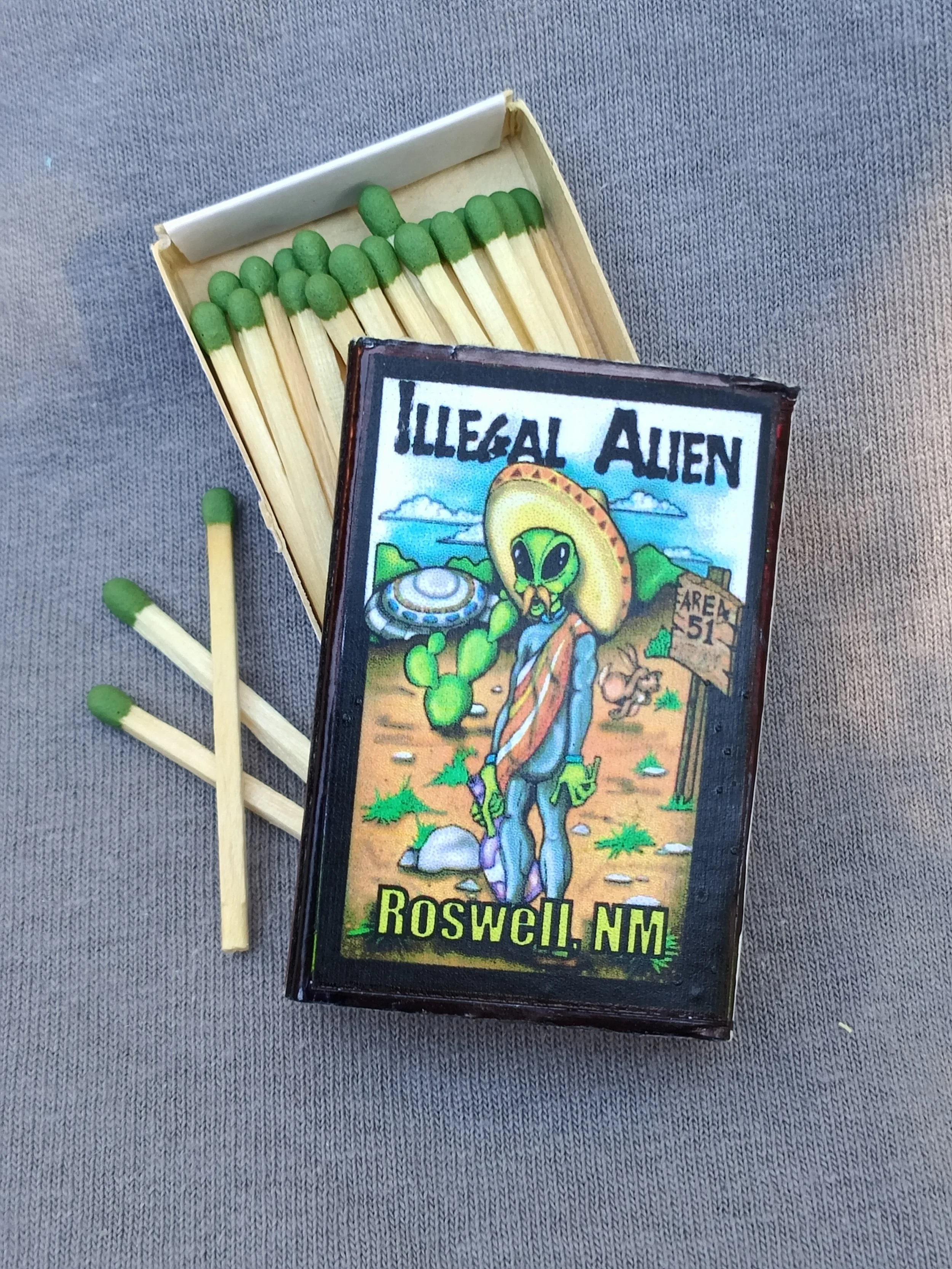 Illegal Alien Box of Matches