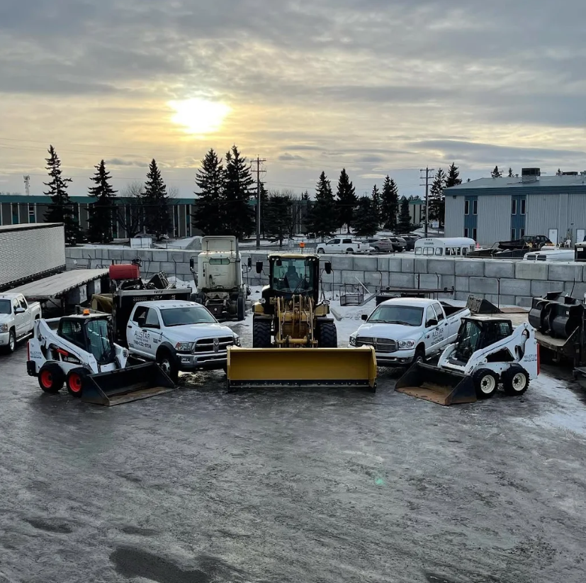 Edmonton commercial snow removal, sanding and de-icing. Property maintenance year round.