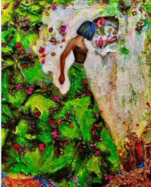 Lady in Green