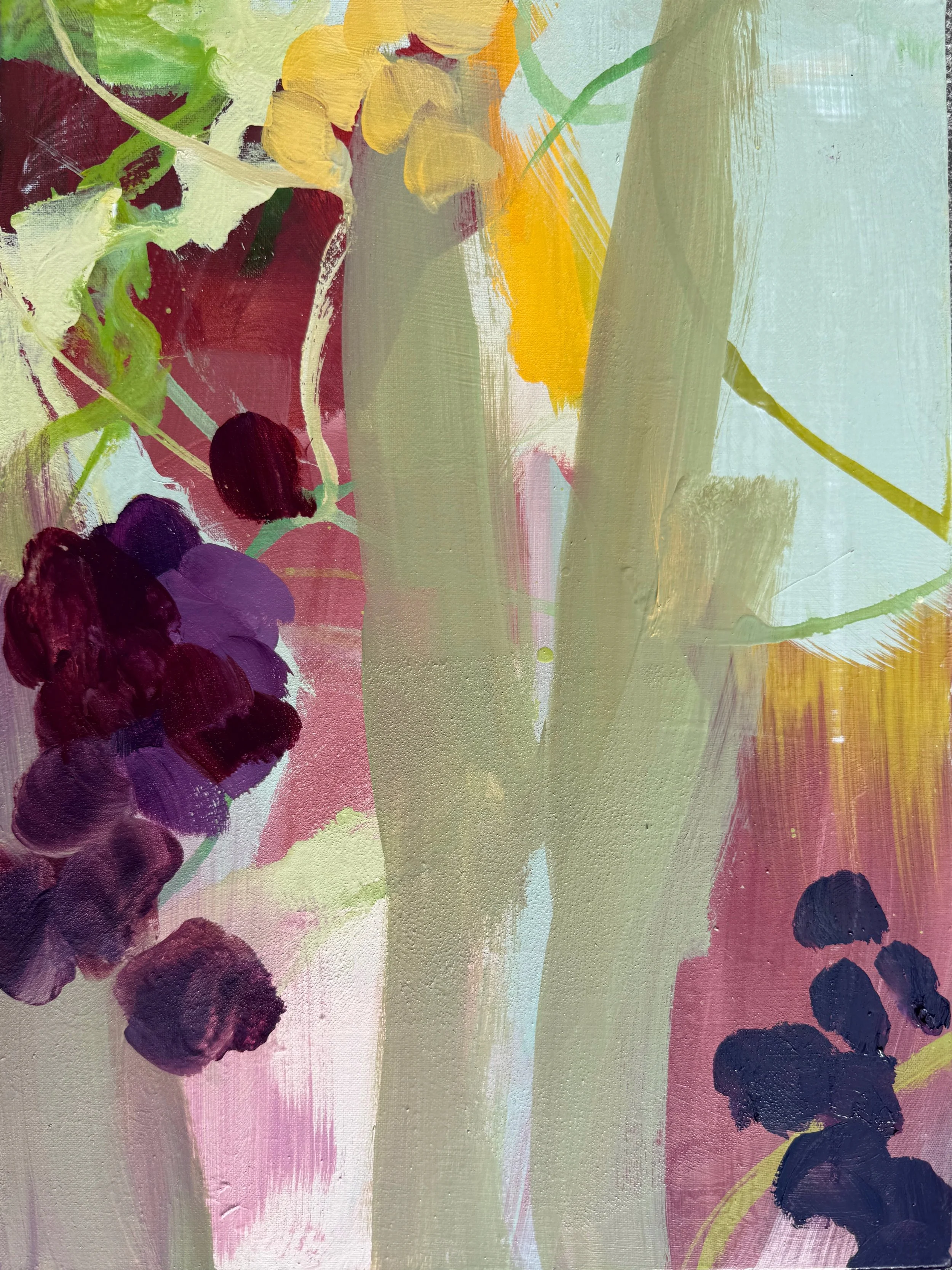 'Aqueous Phase' Oil on Canvas 40cm x 30cm 2026 