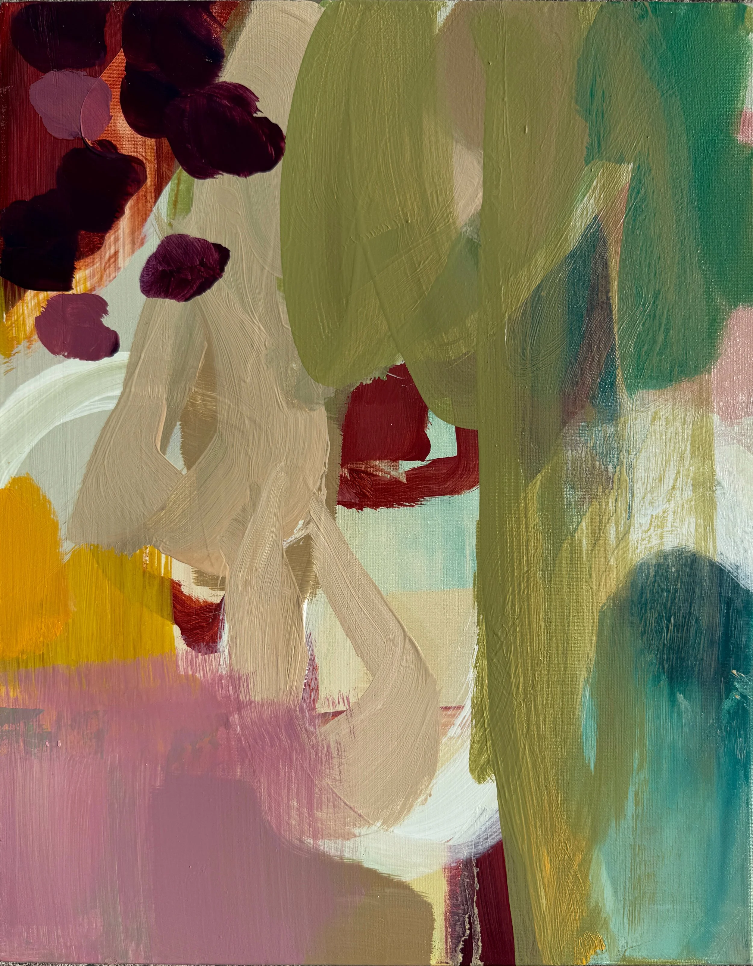 'Binding Affinity' Oil on Canvas 40cm x 30cm 2026